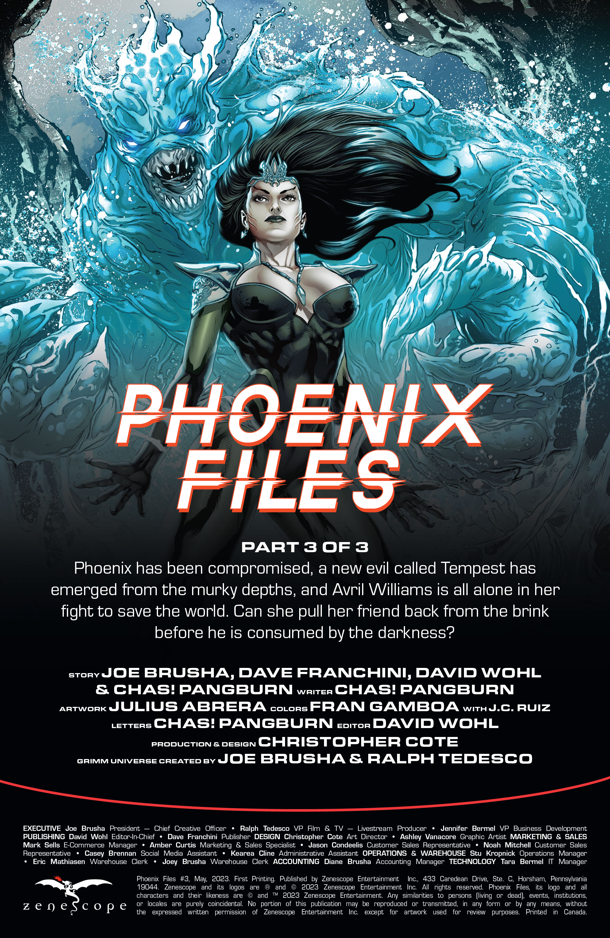 Read online Phoenix Files comic -  Issue #3 - 2