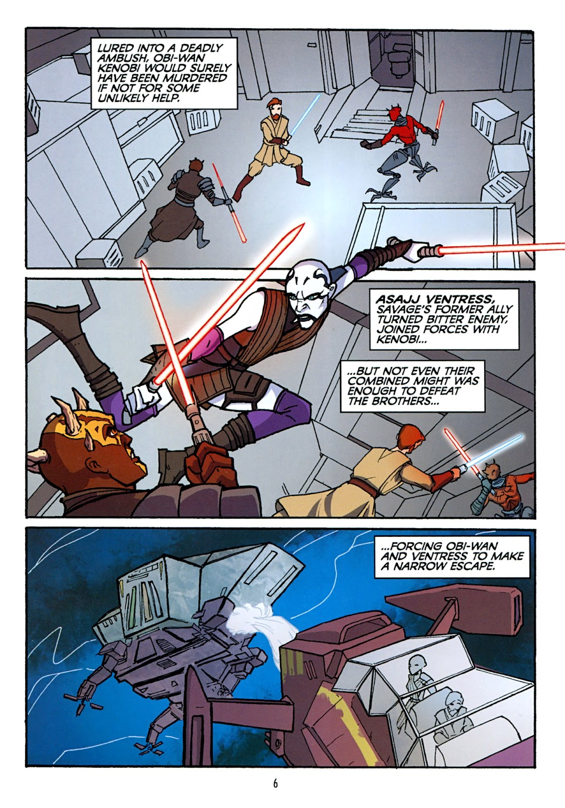 Star Wars: The Clone Wars - The Sith Hunters issue Full - Page 7