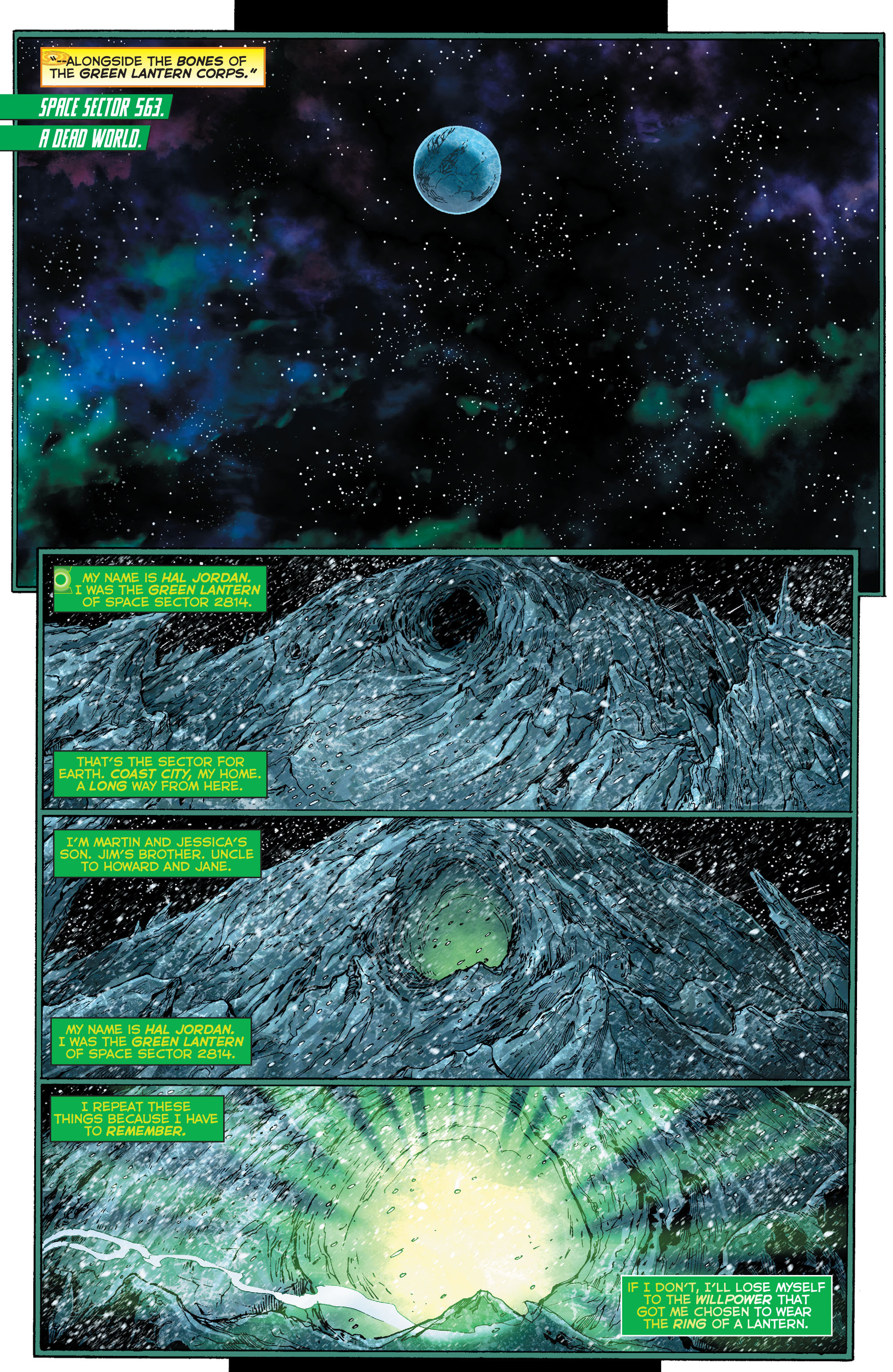 Read online Hal Jordan & the Green Lantern Corps: Rebirth comic -  Issue # Full - 8