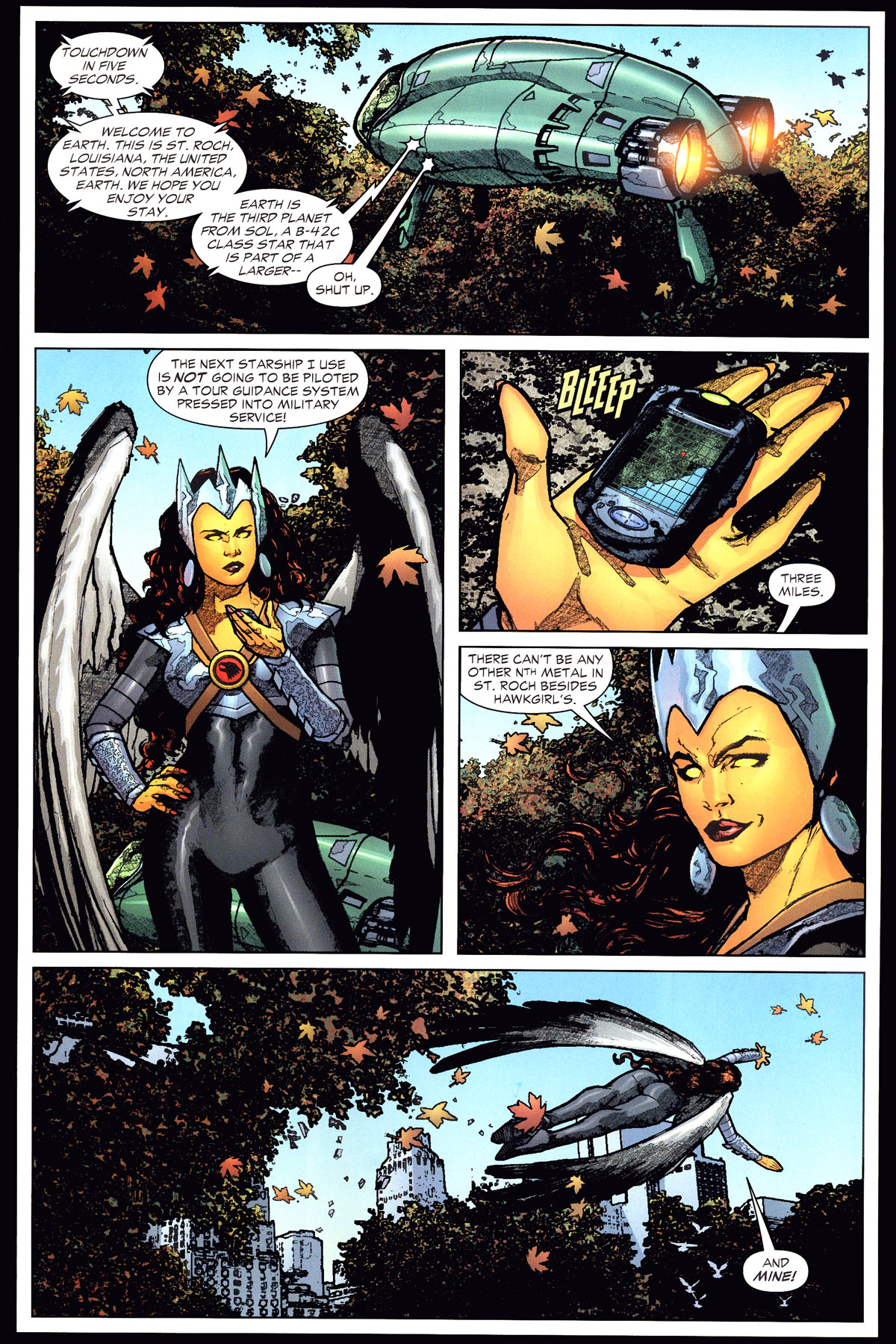 Read online Hawkgirl comic -  Issue #59 - 16