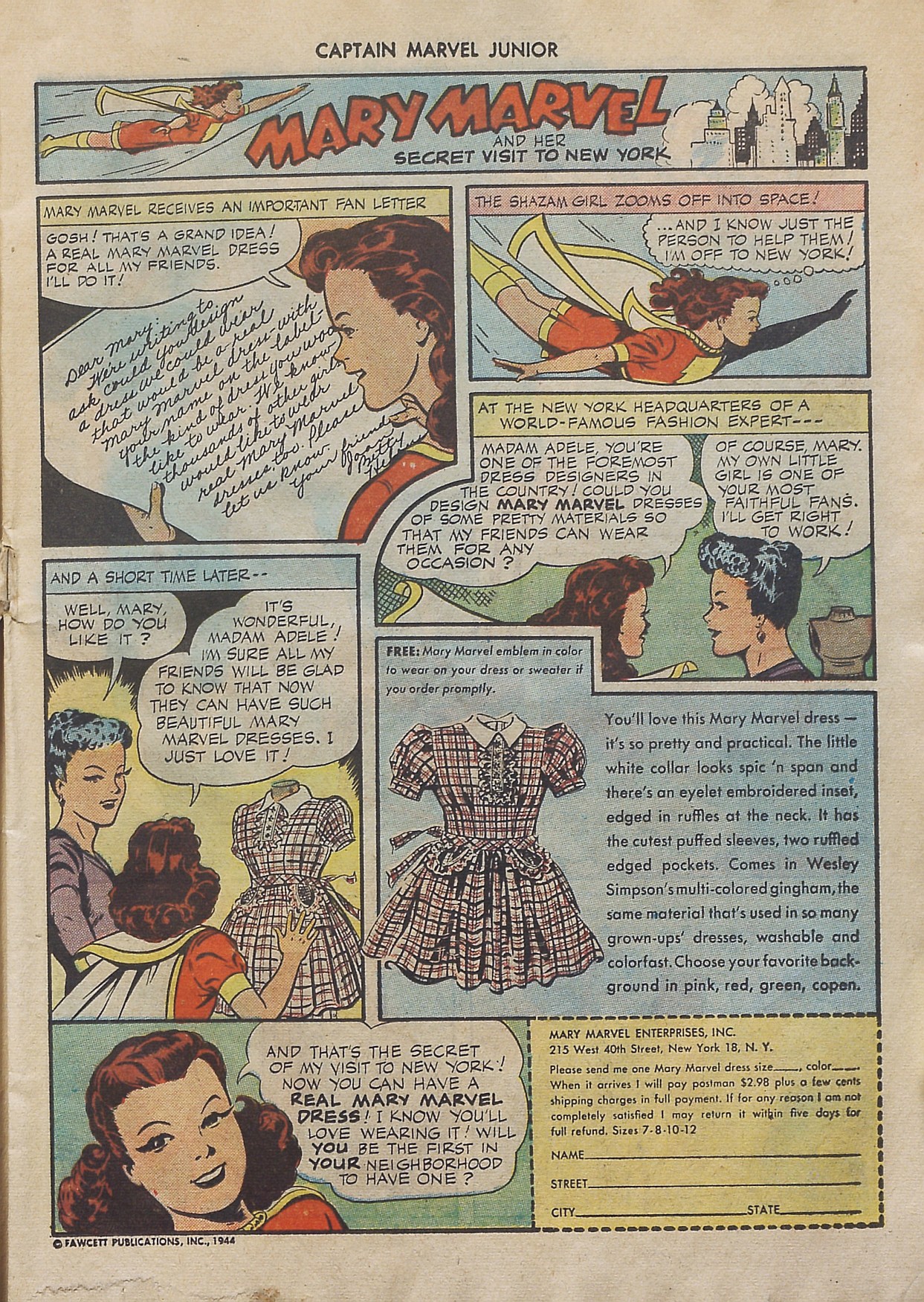 Read online Captain Marvel, Jr. comic -  Issue #22 - 11