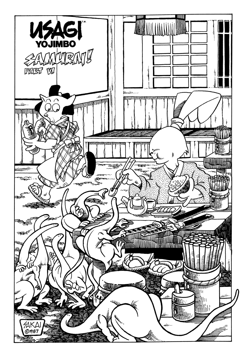 Read online Usagi Yojimbo (1987) comic -  Issue #3 - 6