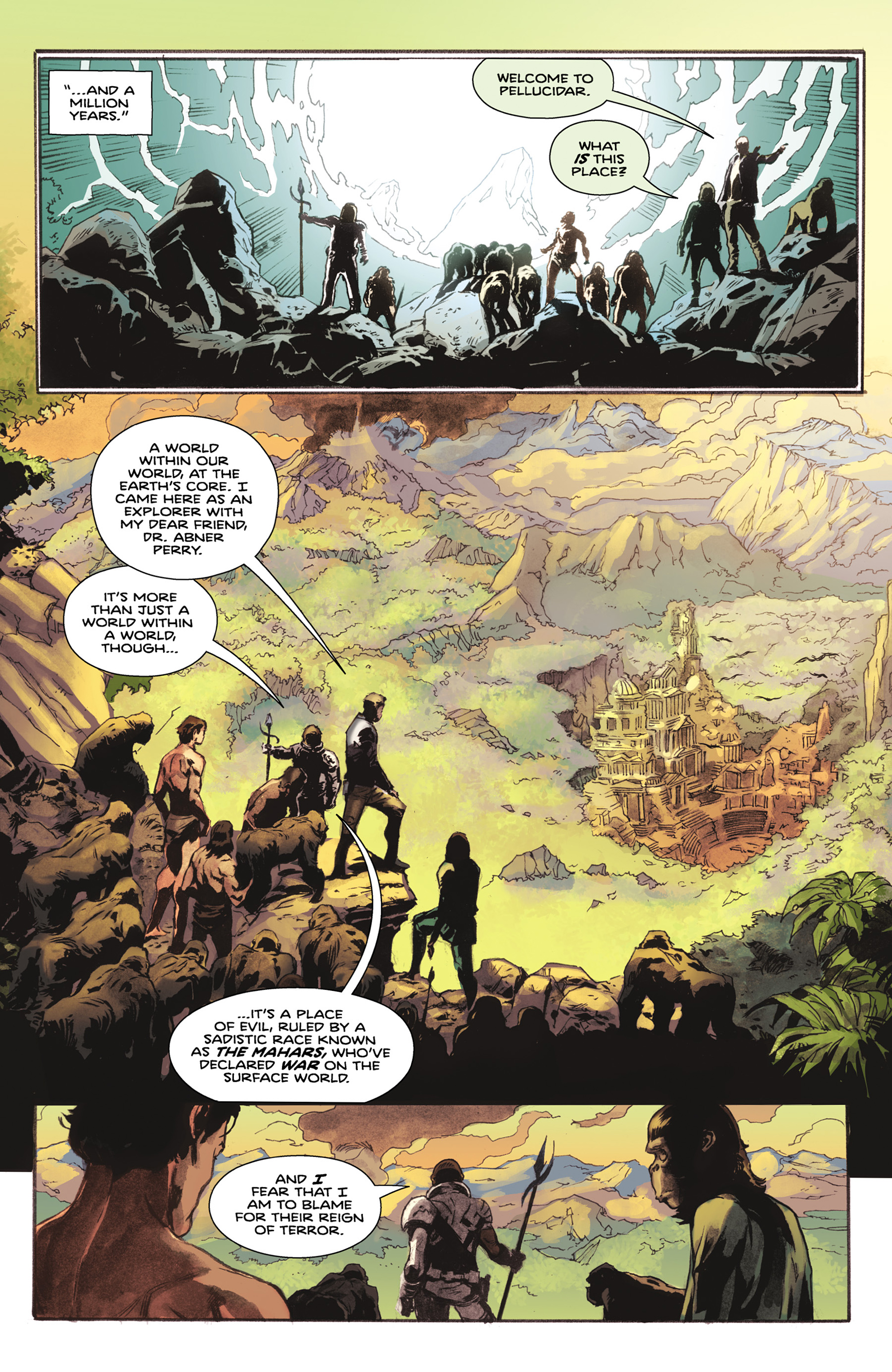 Read online Tarzan On the Planet of the Apes comic -  Issue #3 - 19