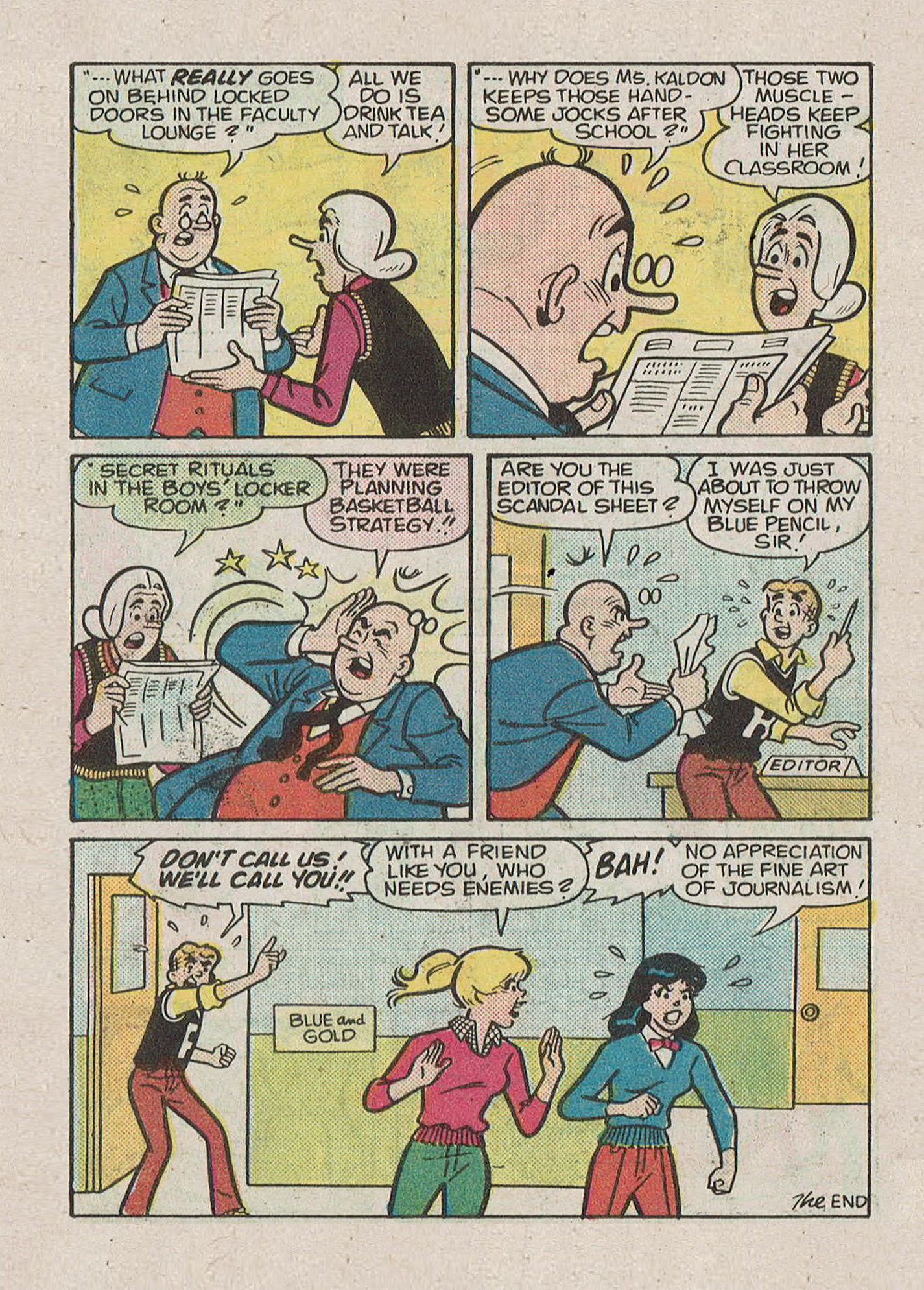 Read online Betty and Veronica Digest Magazine comic -  Issue #34 - 102