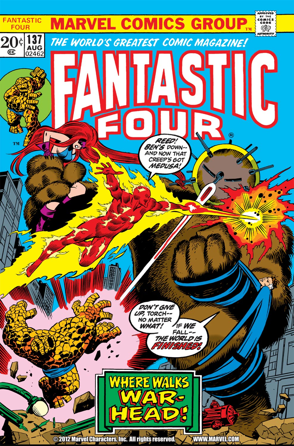 Read online Fantastic Four (1961) comic -  Issue #137 - 1