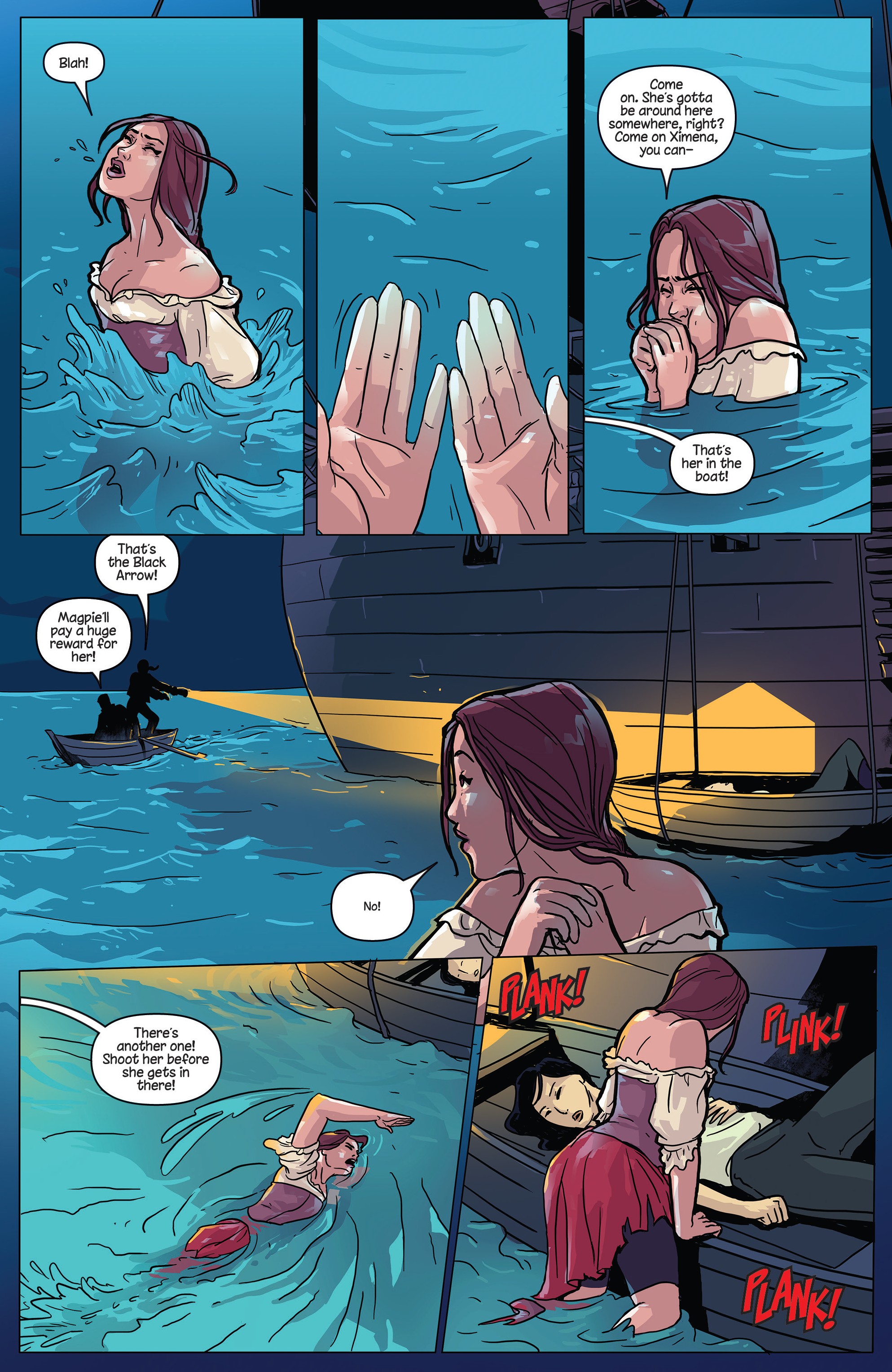 Read online Princeless Raven Year Two: Love and Revenge comic -  Issue # _TPB Two Ships In the Night - 50