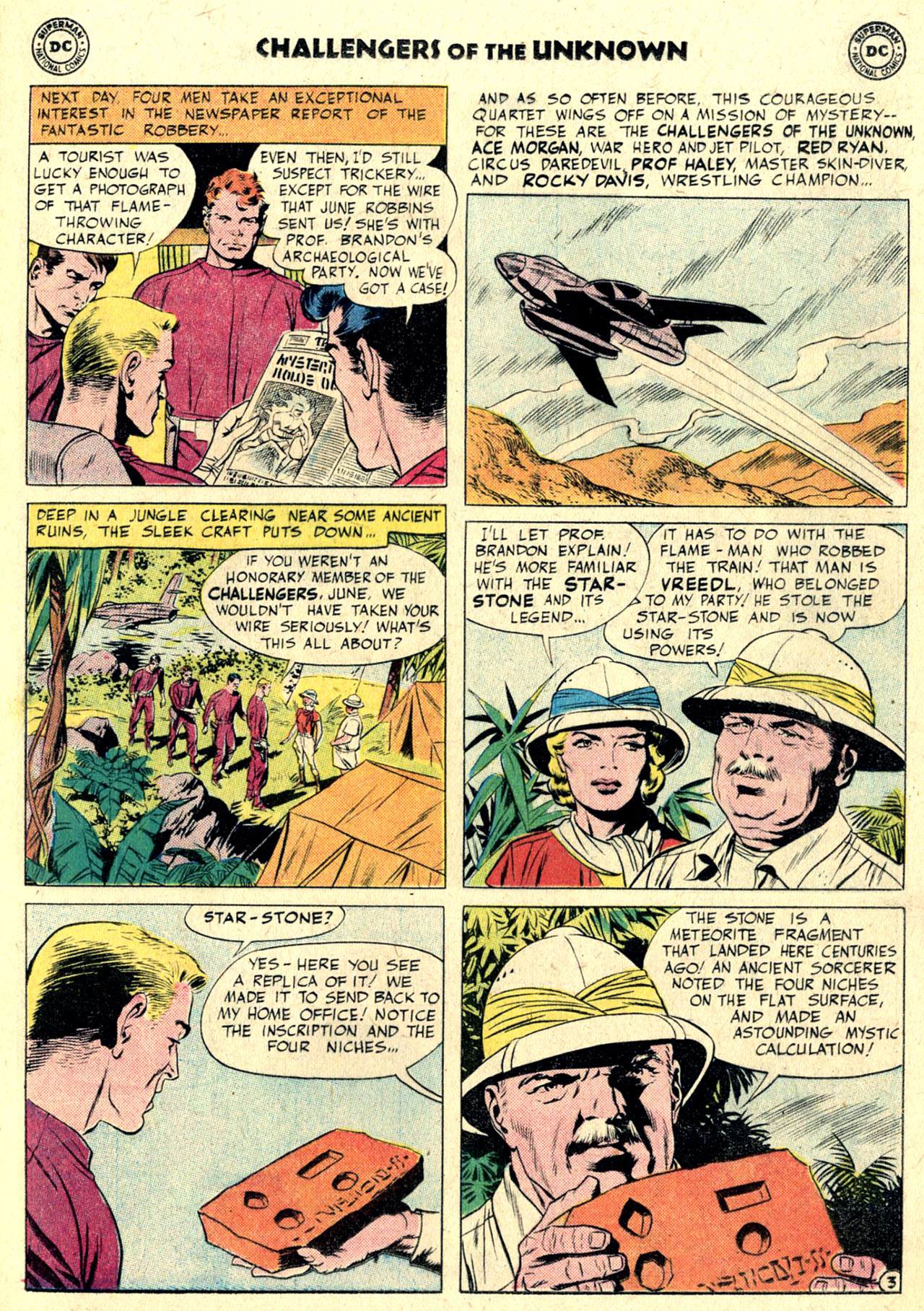 Read online Challengers of the Unknown (1958) comic -  Issue #5 - 5