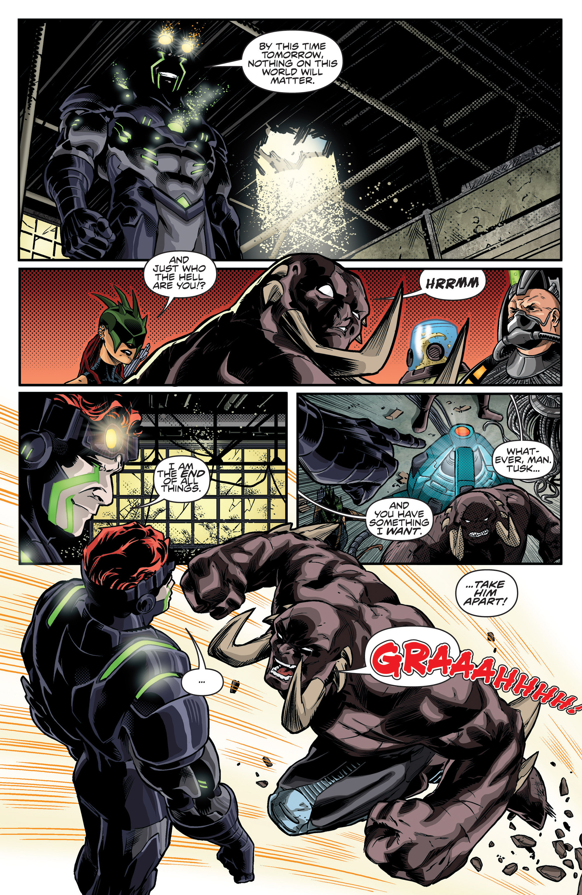 Read online Actionverse comic -  Issue #5 - 8
