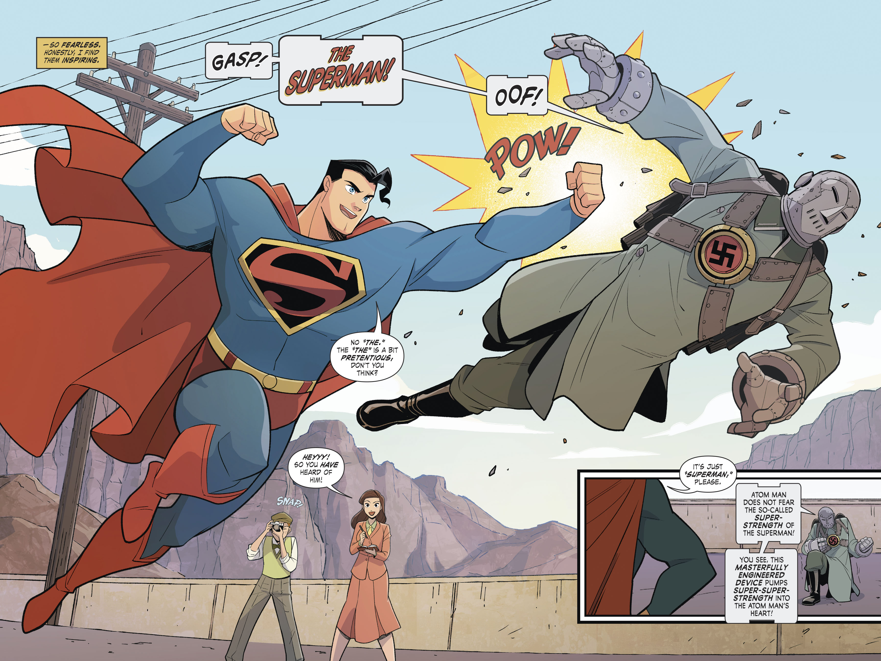 Read online Superman Smashes the Klan comic -  Issue #1 - 5
