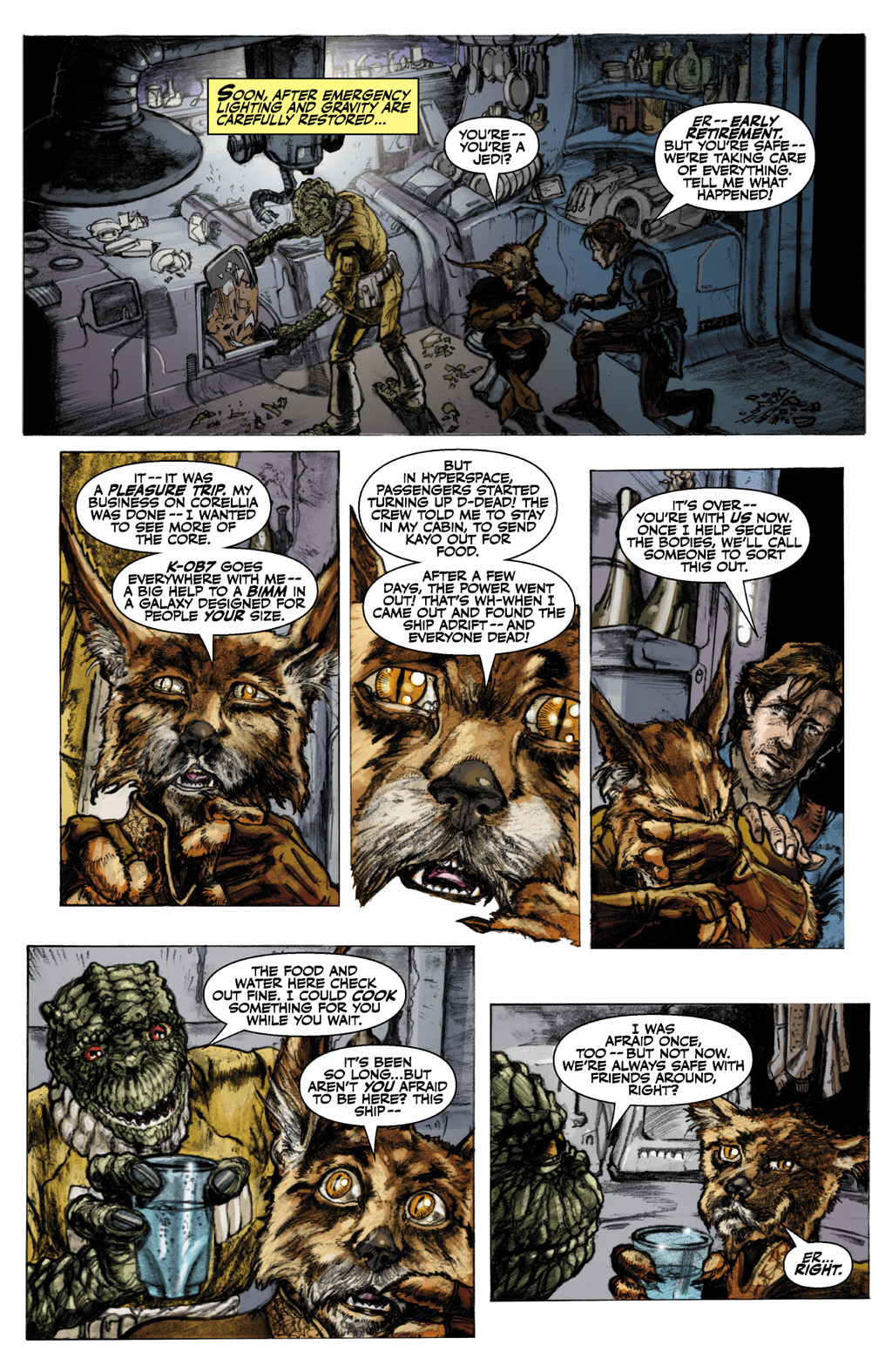 Read online Star Wars: Knights Of The Old Republic comic -  Issue #38 - 9