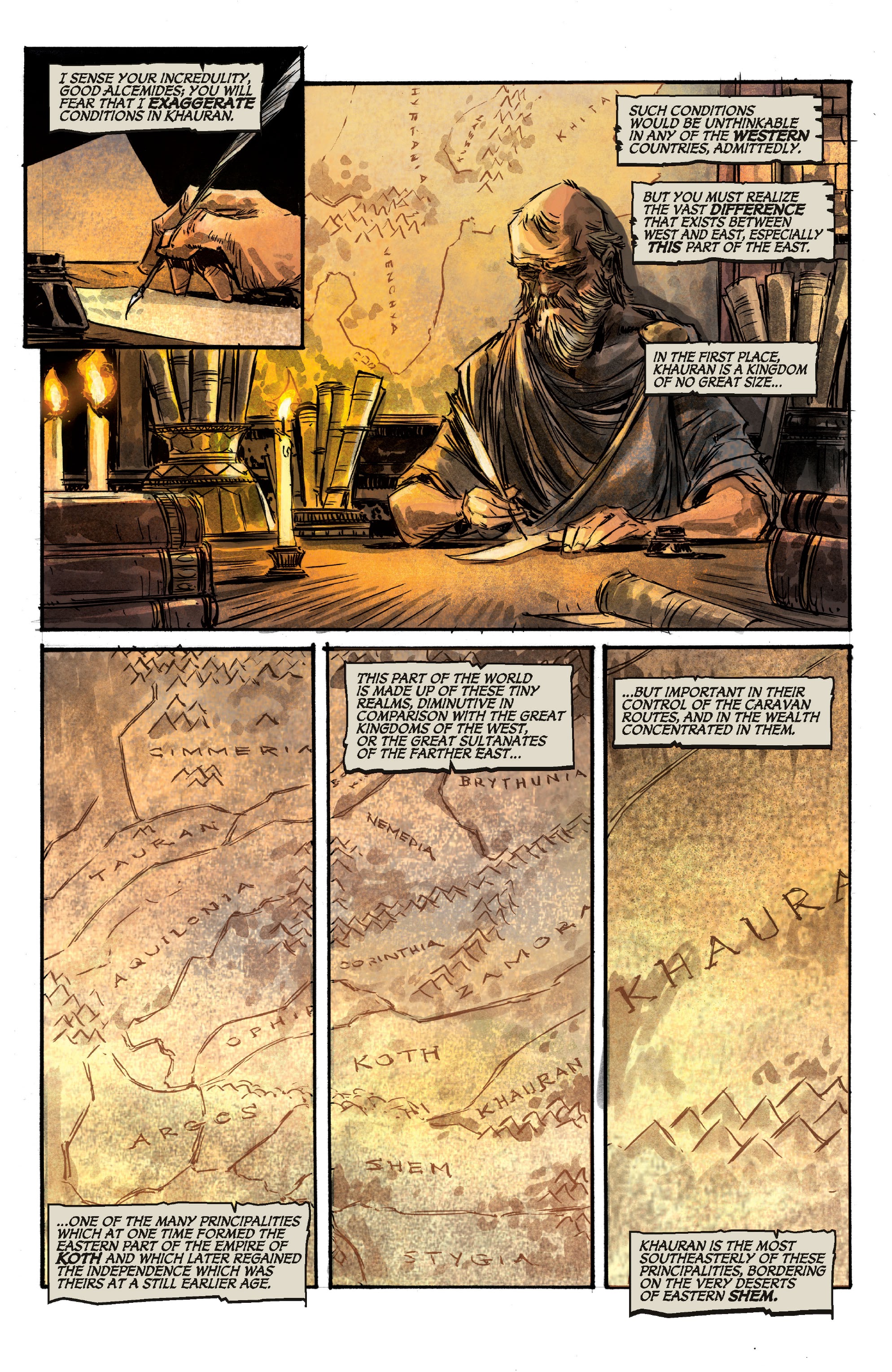 Read online Conan Chronicles Epic Collection comic -  Issue # TPB Blood In His Wake (Part 1) - 55