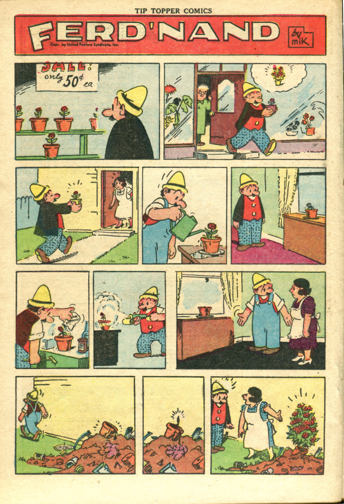 Read online Tip Topper Comics comic -  Issue #23 - 14