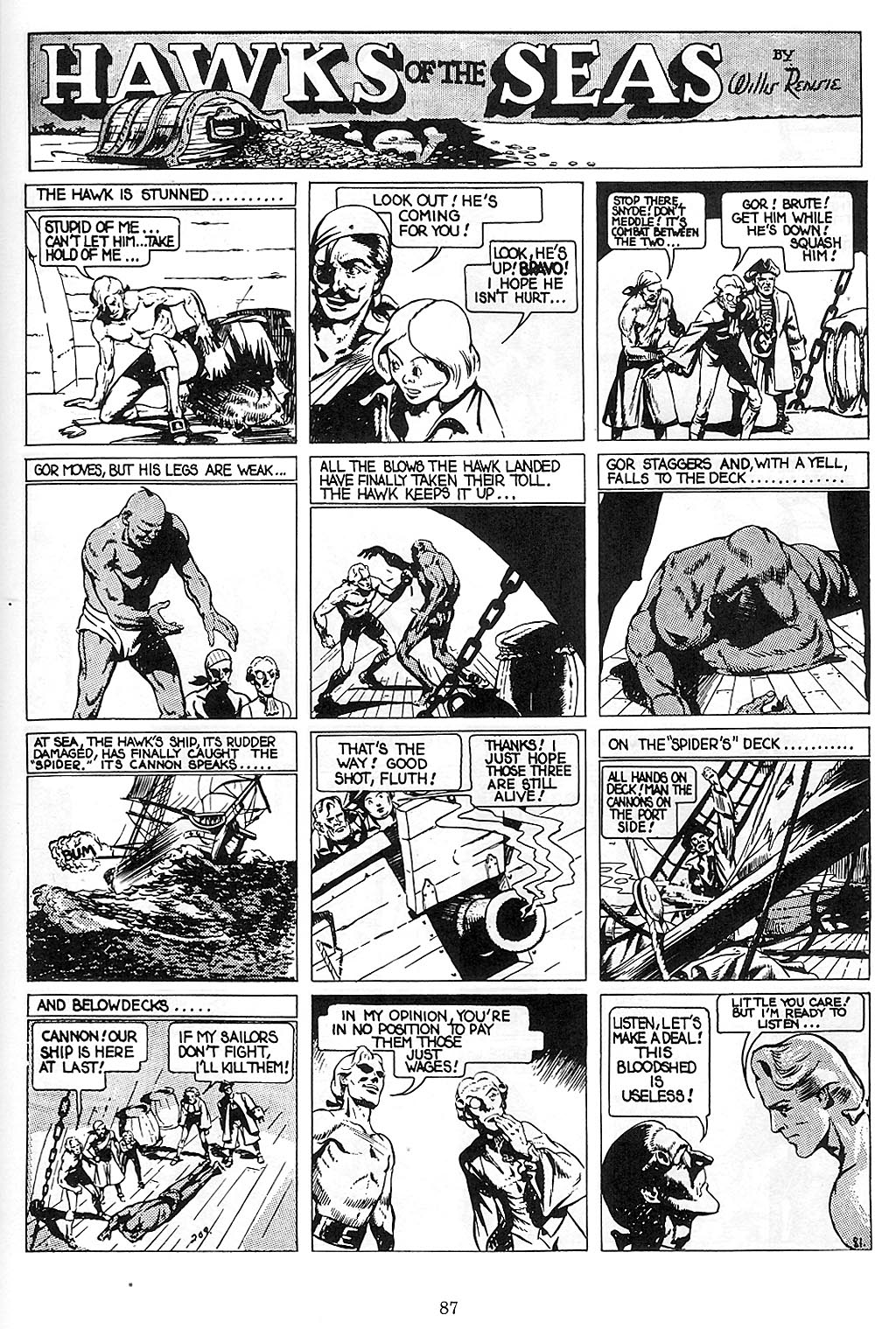 Read online Will Eisner's Hawks of the Seas comic -  Issue # TPB - 88
