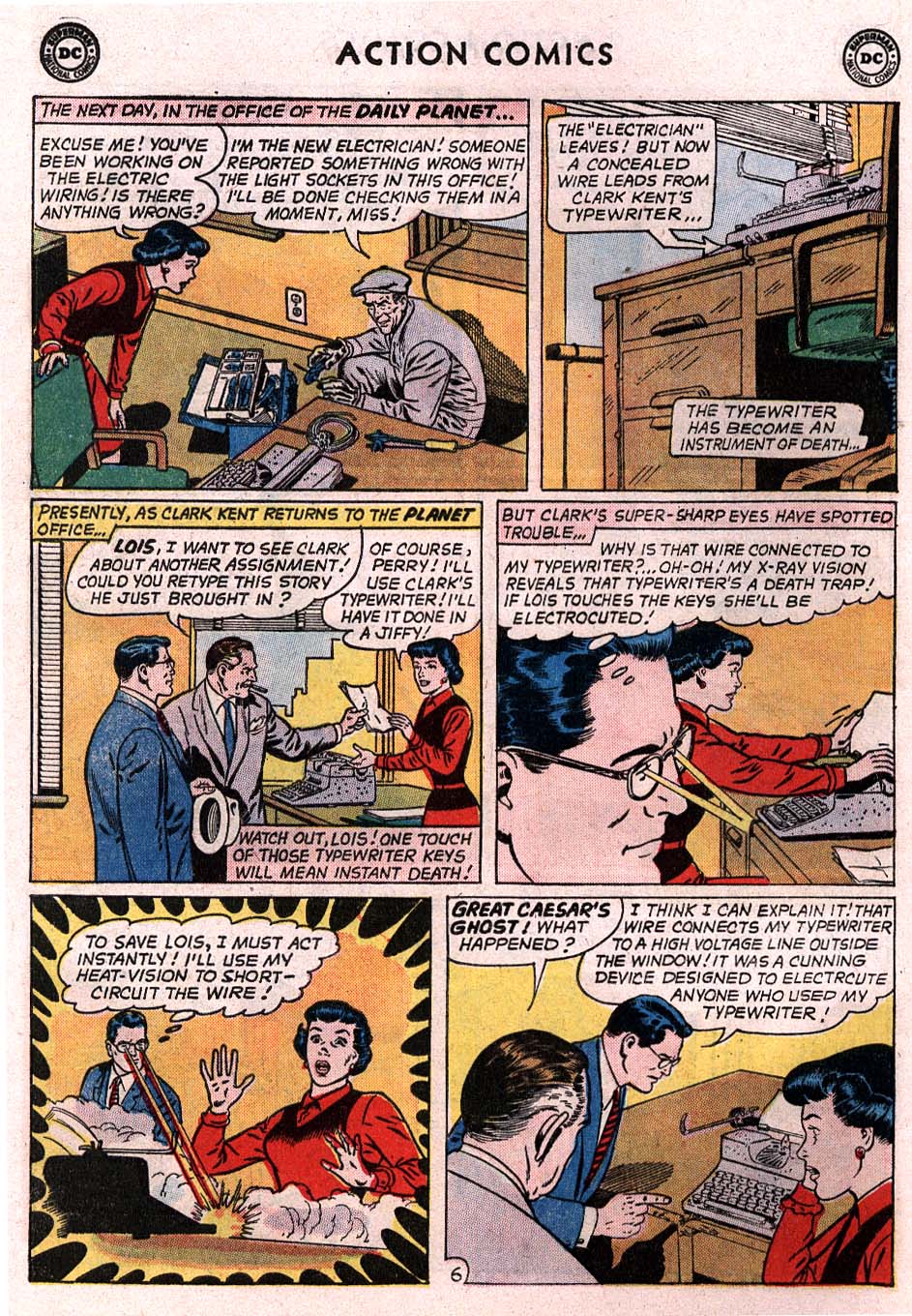 Read online Action Comics (1938) comic -  Issue #307 - 7