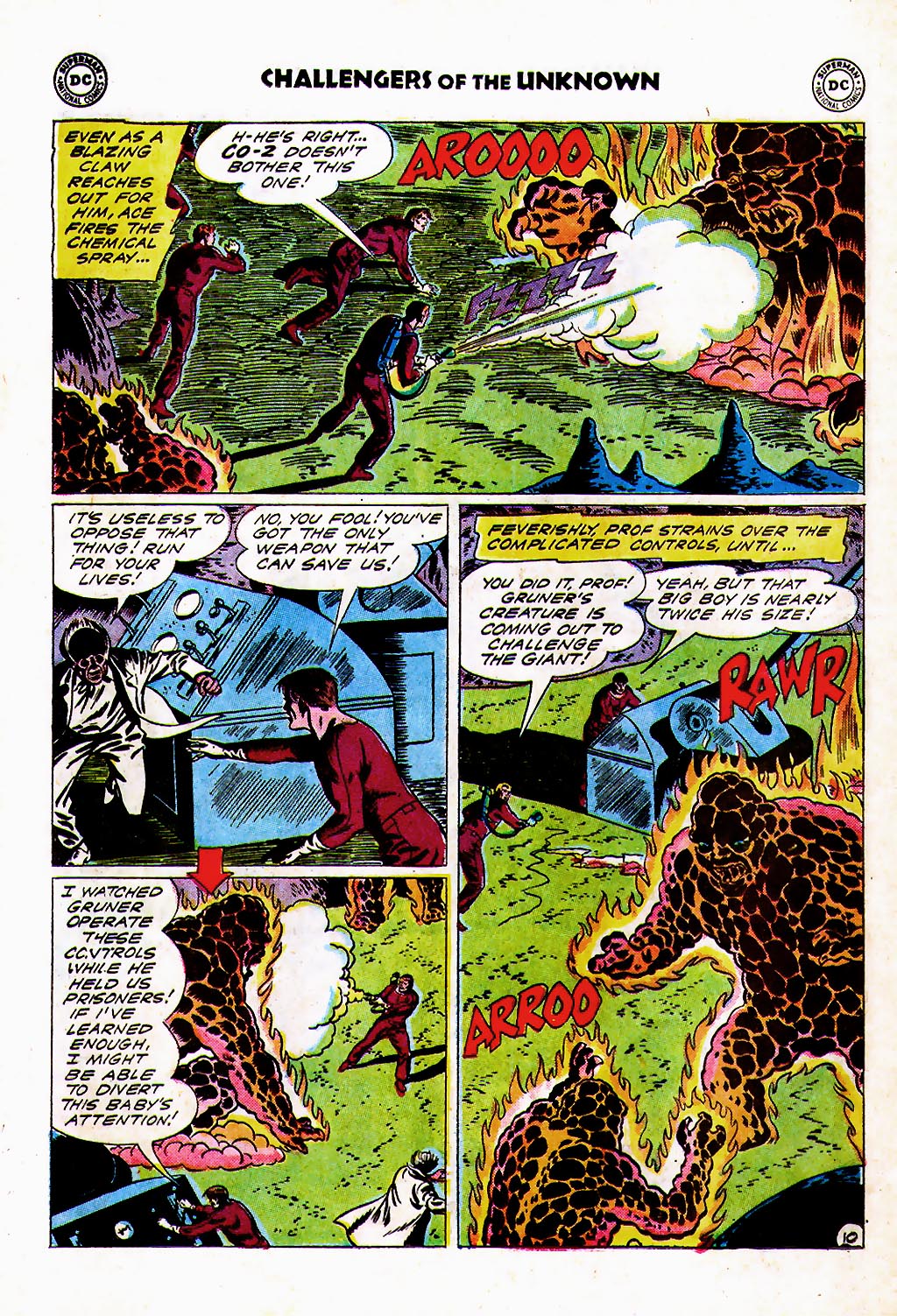 Read online Challengers of the Unknown (1958) comic -  Issue #27 - 28
