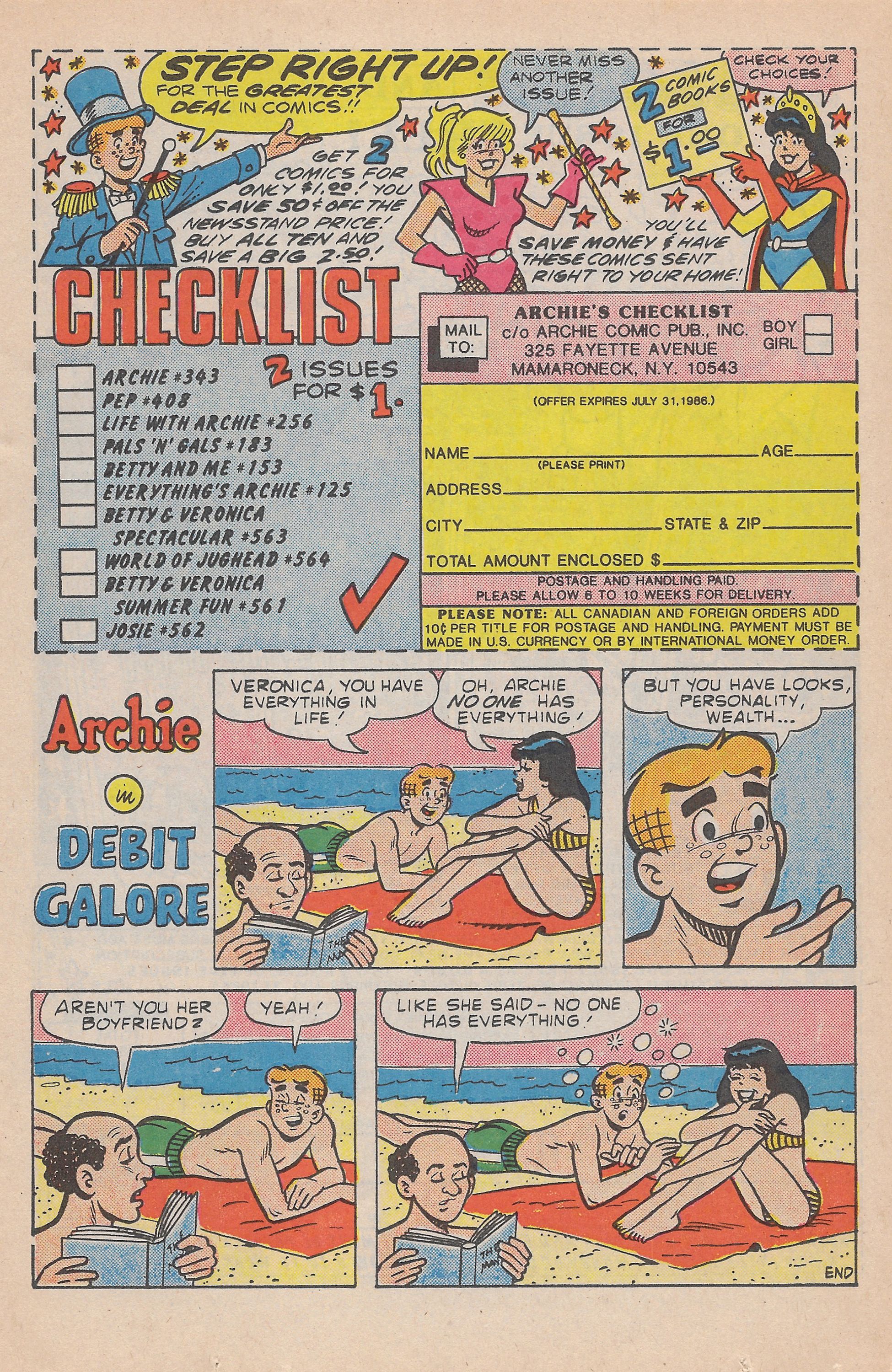 Read online Archie Giant Series Magazine comic -  Issue #562 - 11