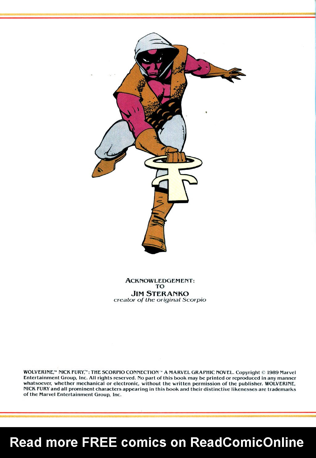 Read online Marvel Graphic Novel comic -  Issue #50 - Wolverine & Nick Fury - The Scorpio Connection - 5