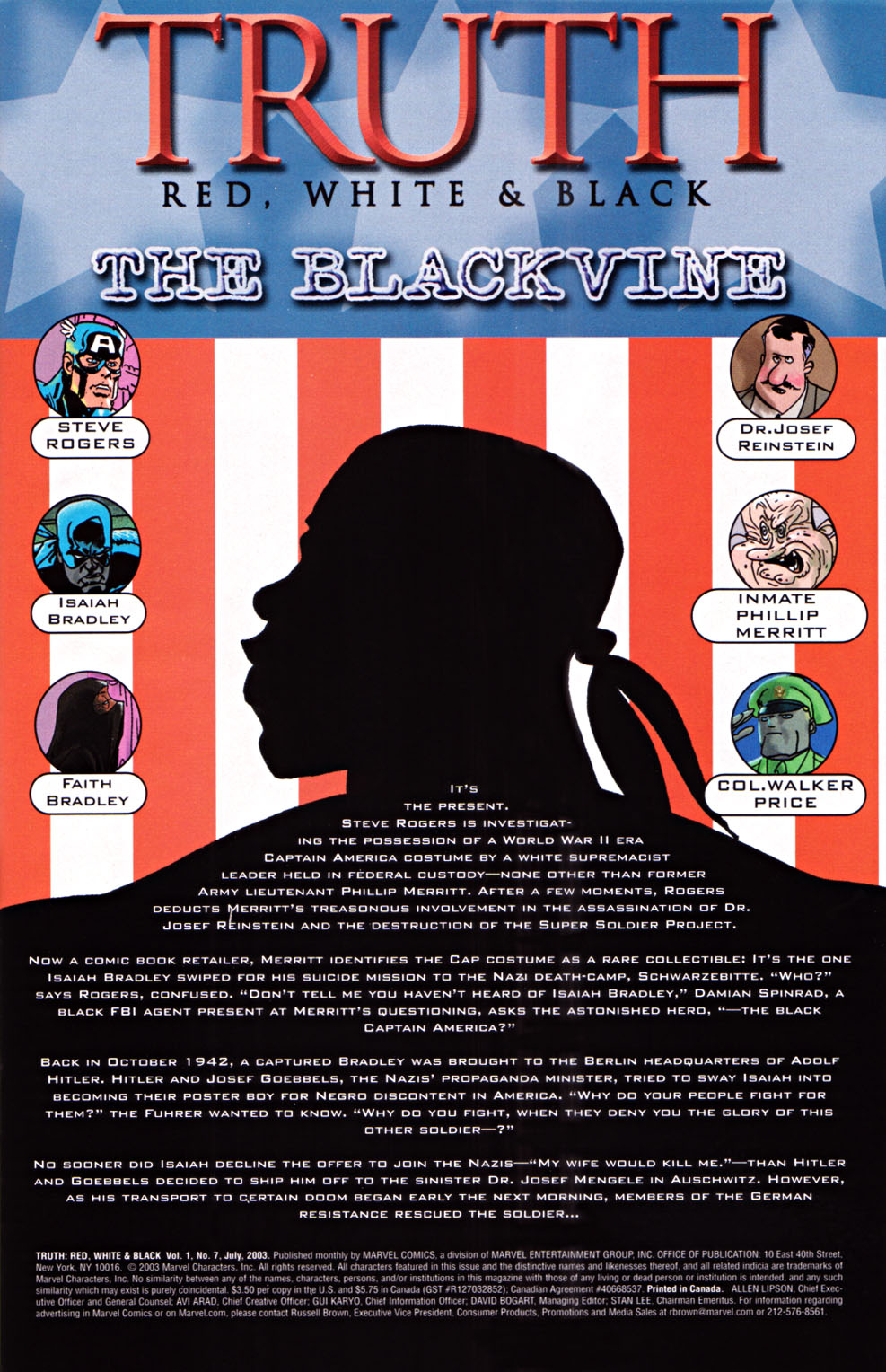 Read online Truth: Red, White & Black comic -  Issue #7 - 2