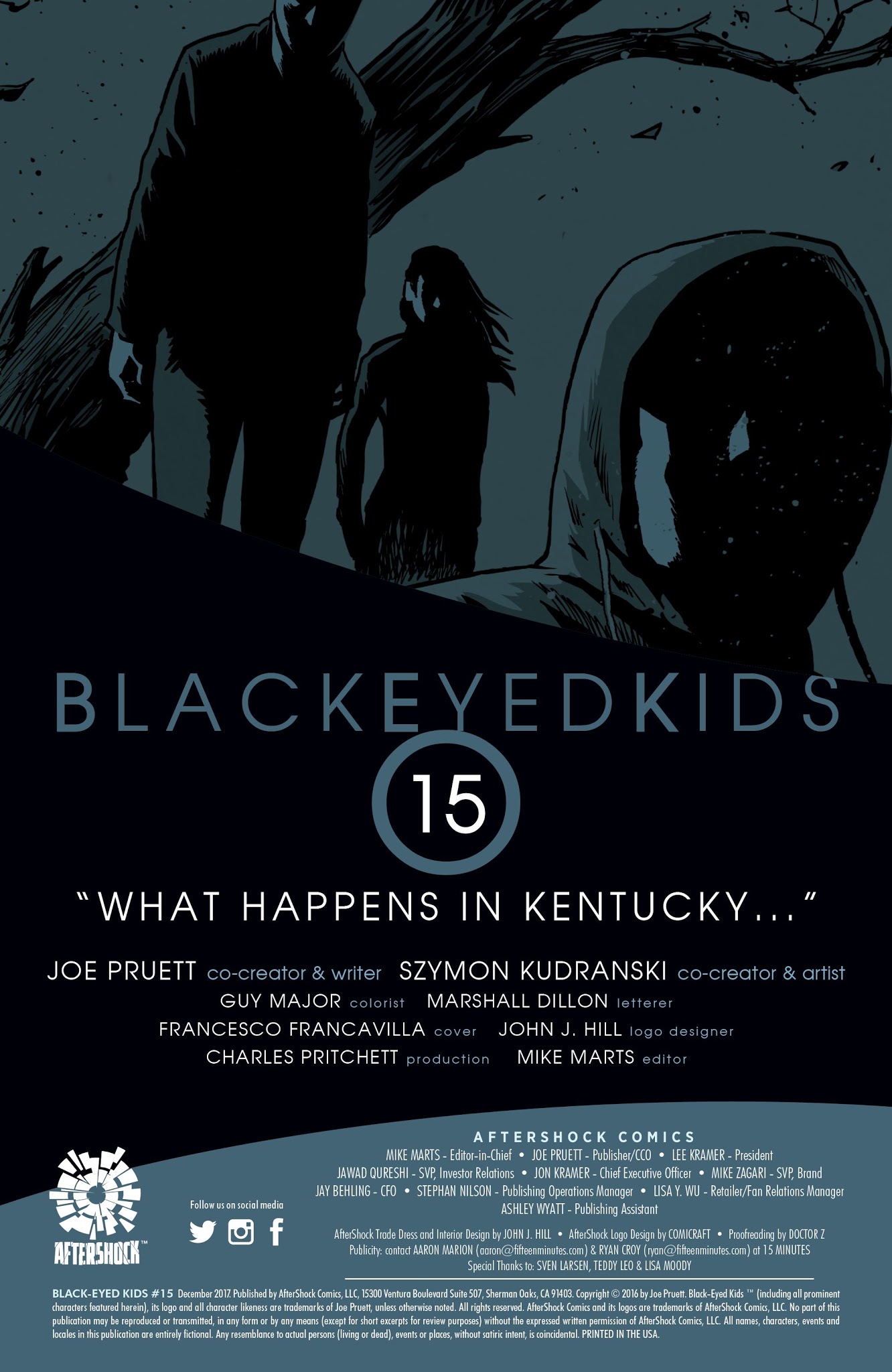 Read online Black-Eyed Kids comic -  Issue #15 - 2