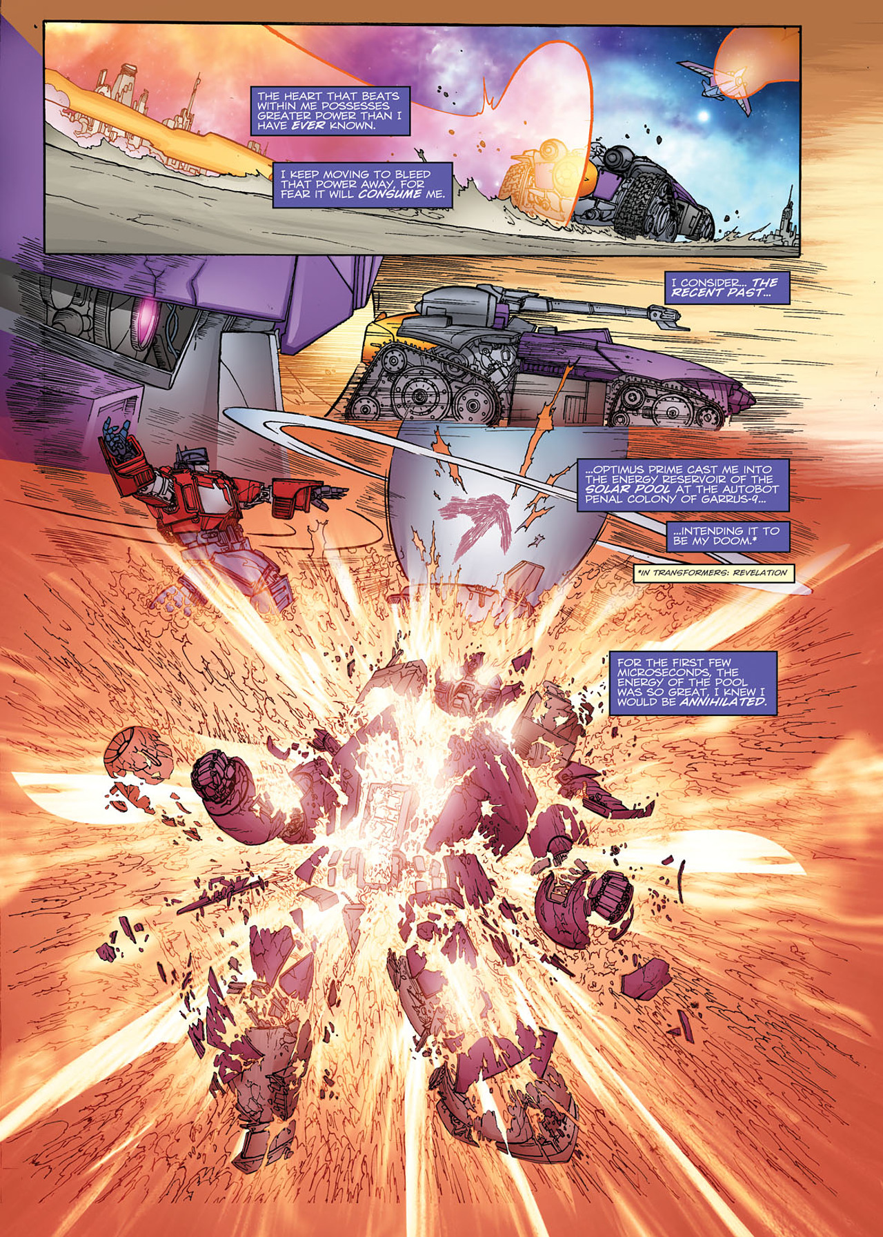 Read online Transformers: Heart of Darkness comic -  Issue #1 - 10