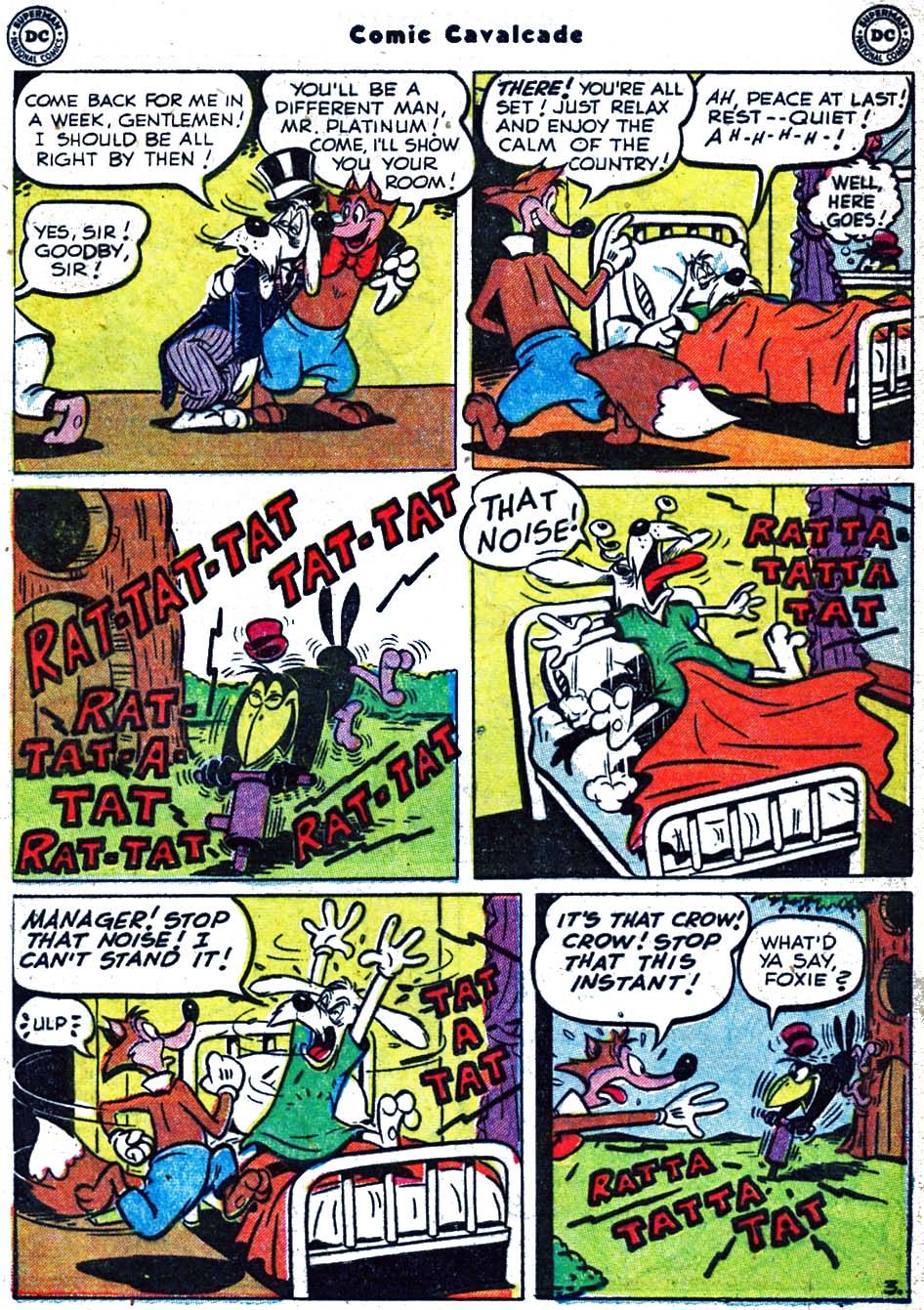 Read online Comic Cavalcade comic -  Issue #47 - 5