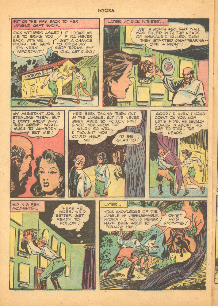 Read online Nyoka the Jungle Girl (1945) comic -  Issue #20 - 30