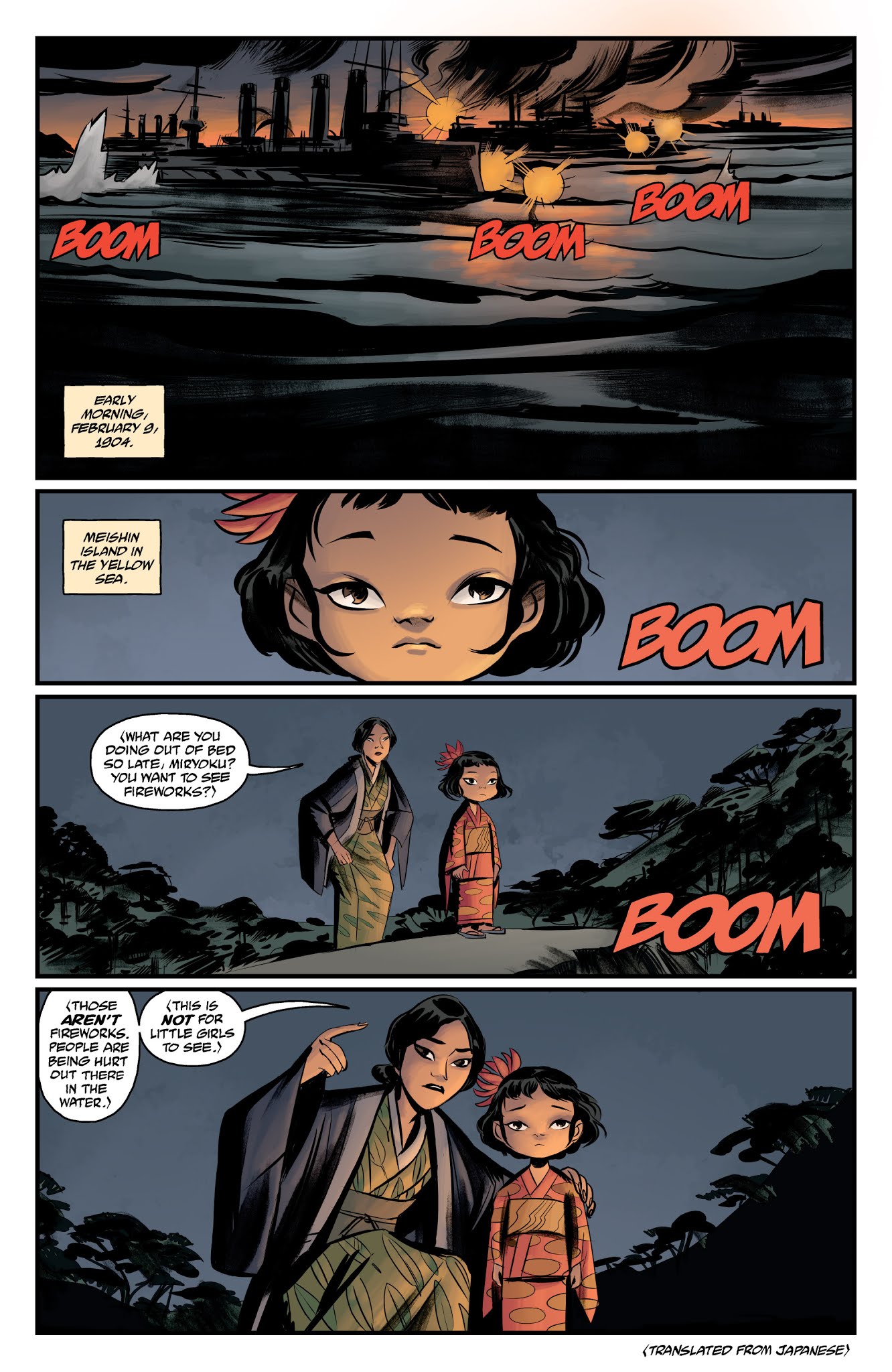 Read online Crimson Lotus comic -  Issue #1 - 3