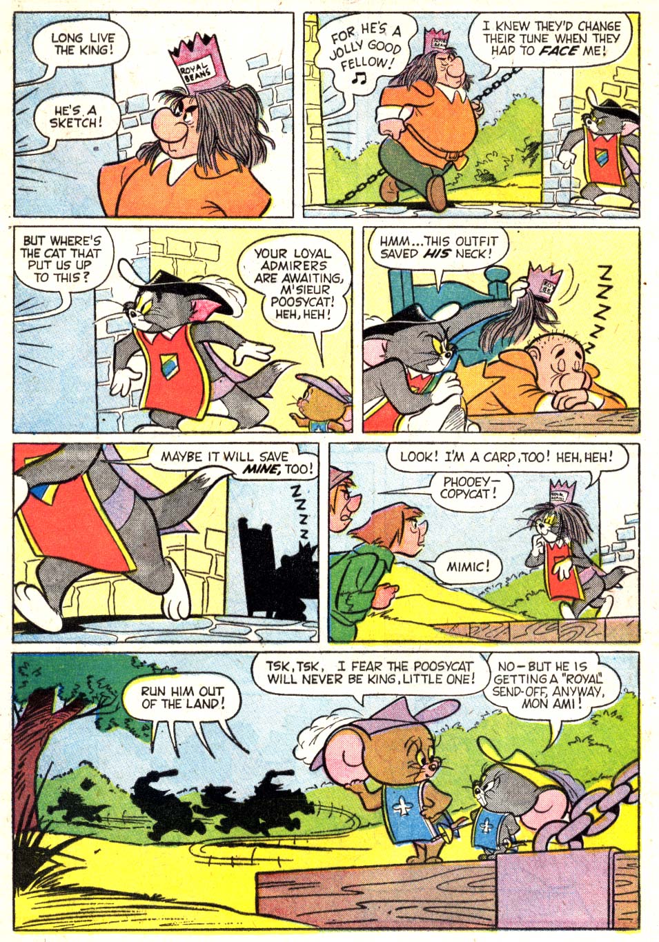 Read online M.G.M's The Mouse Musketeers comic -  Issue #10 - 12
