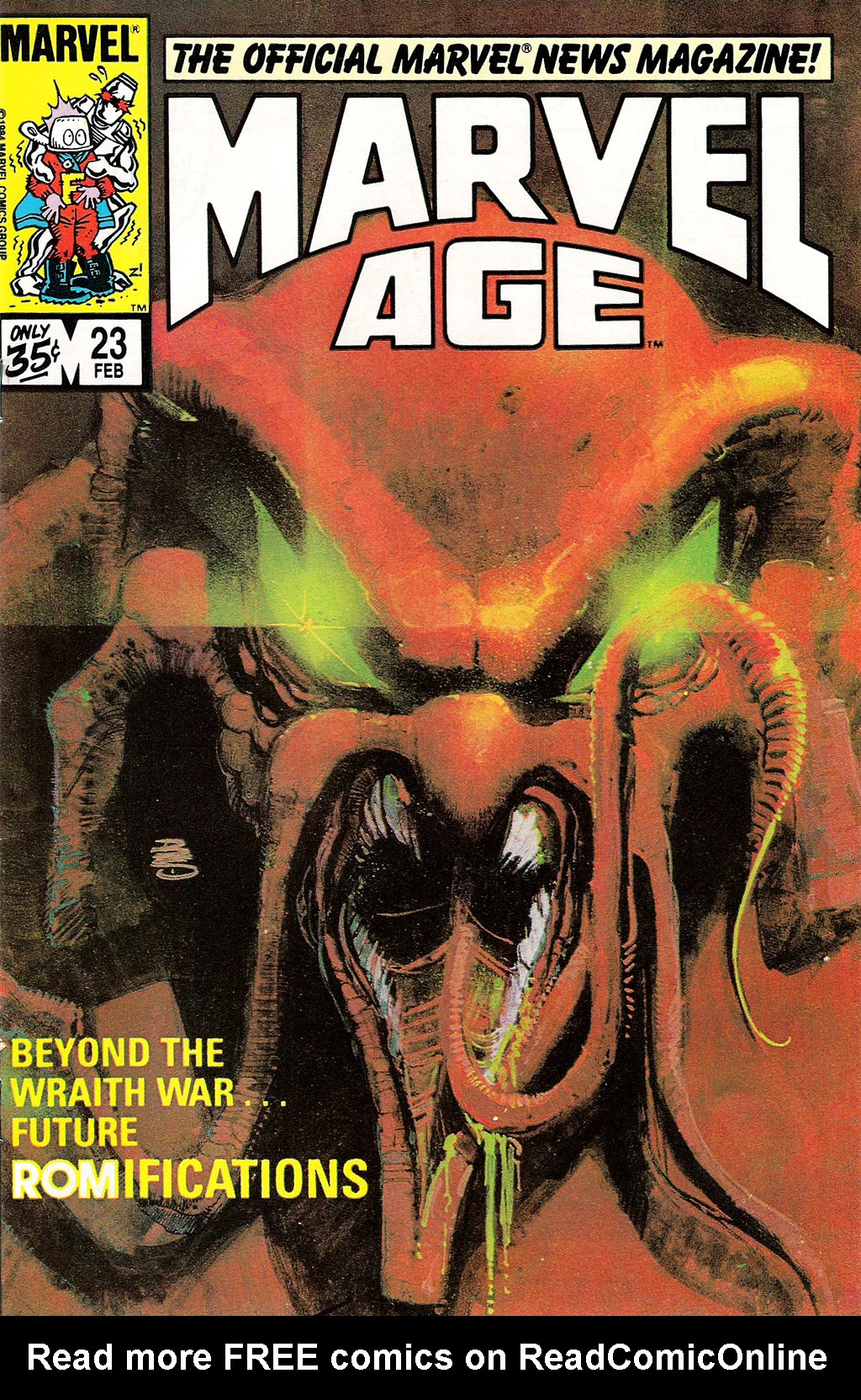 Read online Marvel Age comic -  Issue #23 - 1