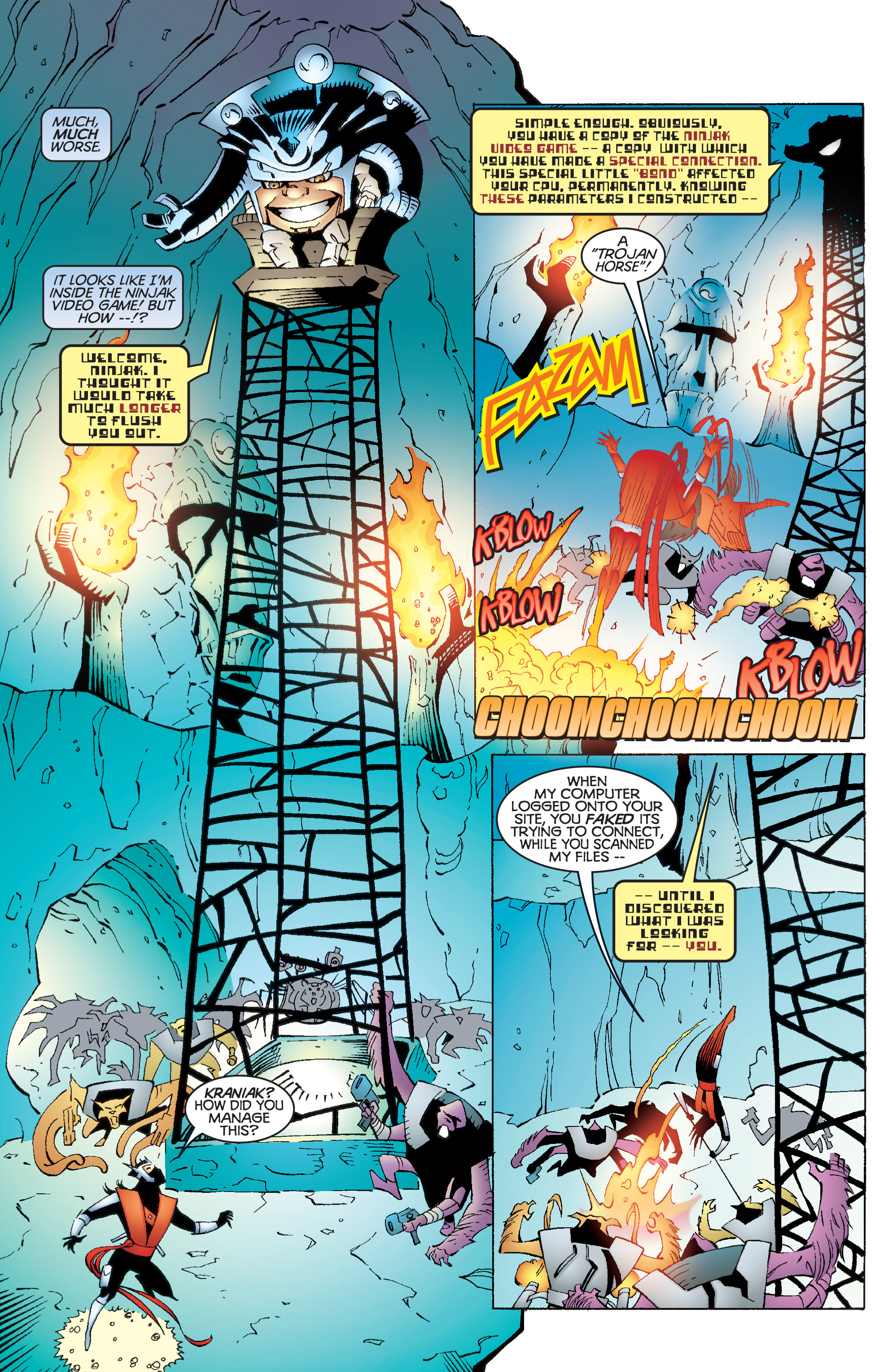 Read online Ninjak (1997) comic -  Issue #9 - 13