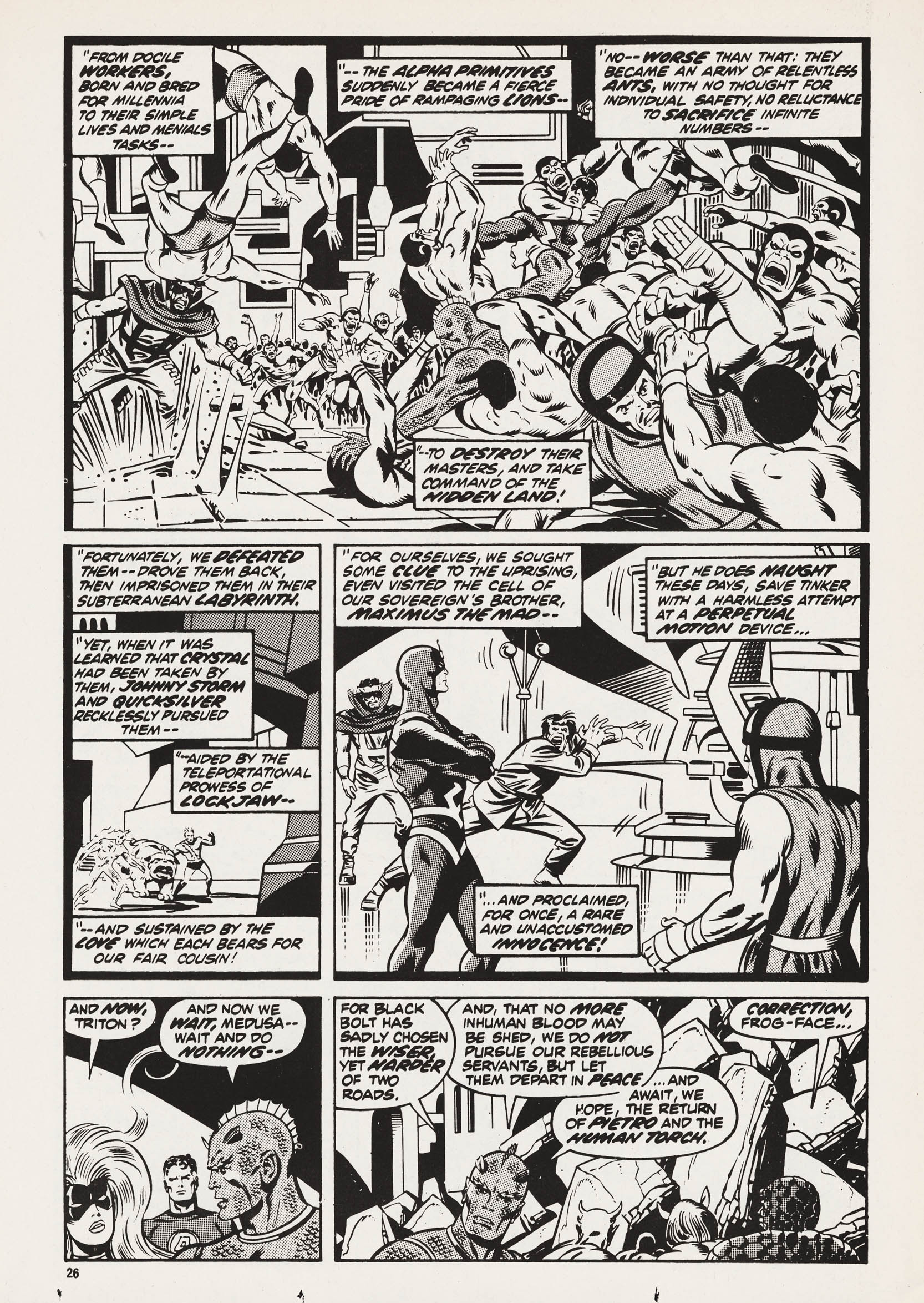 Read online Super Spider-Man and Captain Britain comic -  Issue #242 - 26