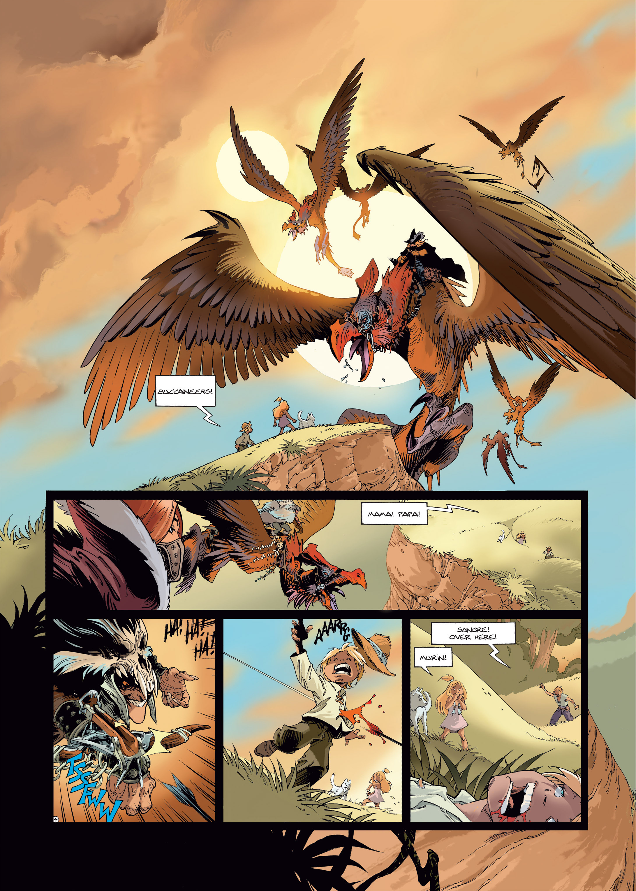 Read online Sangre Vol. 1: Sangre the Survivor comic -  Issue # Full - 6
