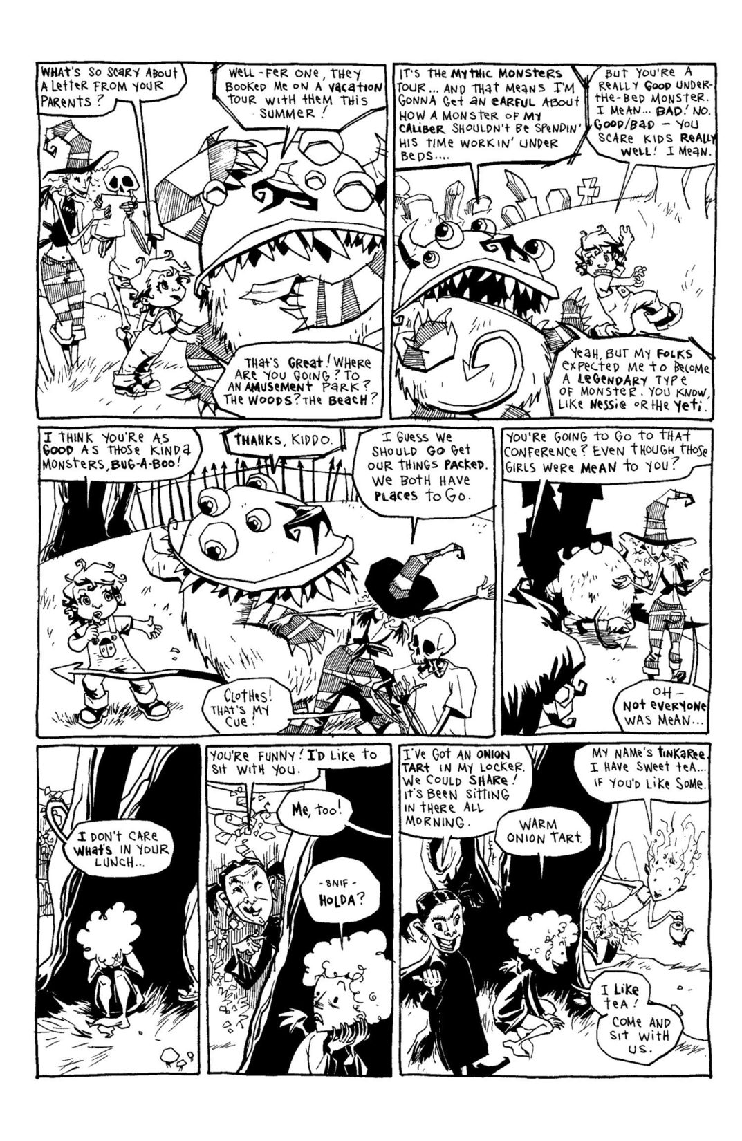 Read online Scary Godmother Comic Book Stories comic -  Issue # TPB - 152