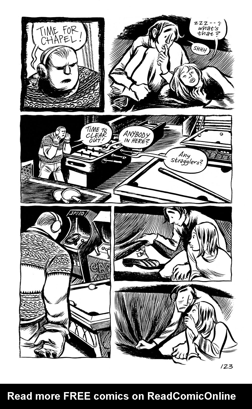 Read online Blankets comic -  Issue #1 - 121