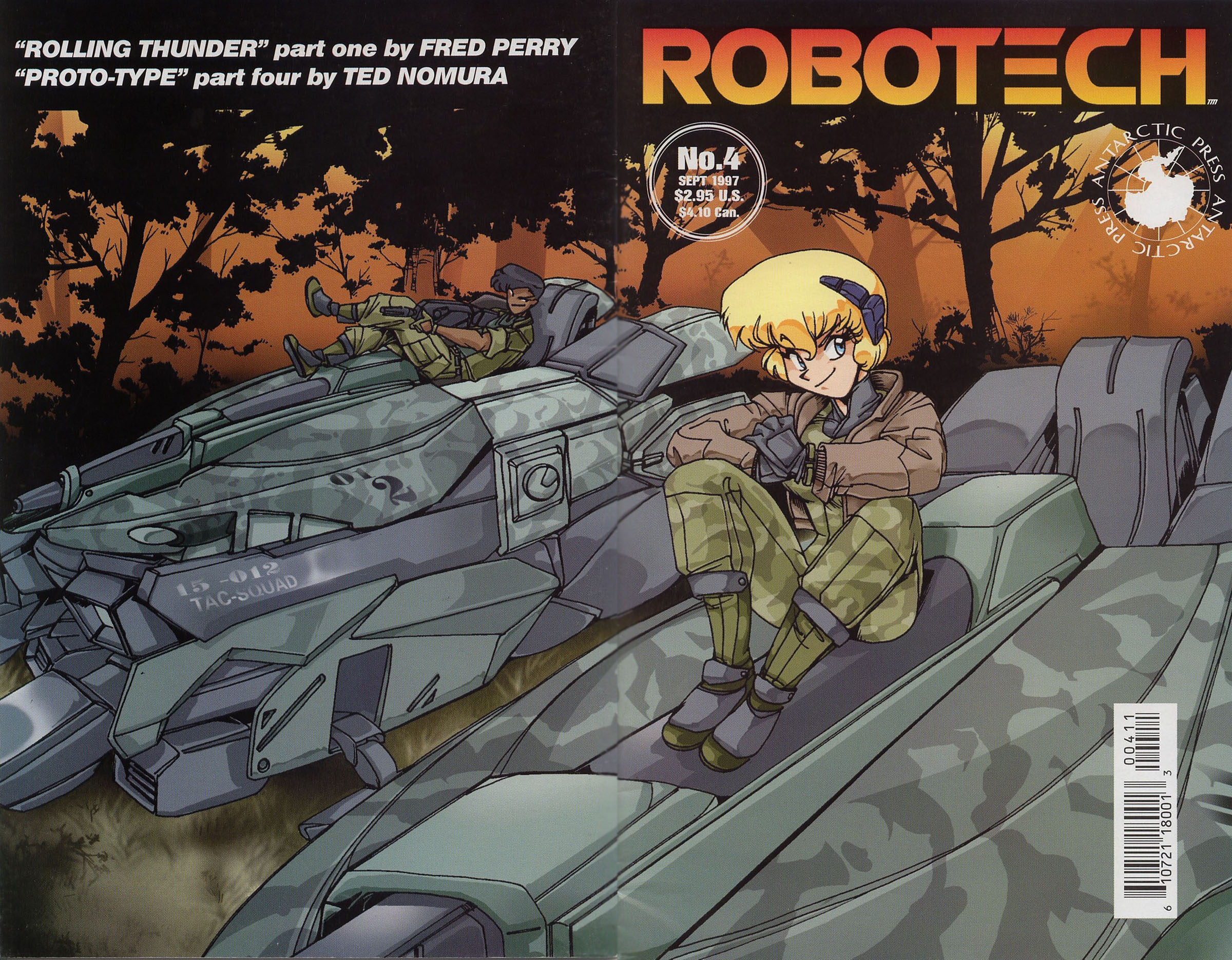 Read online Robotech (1997) comic -  Issue #4 - 1