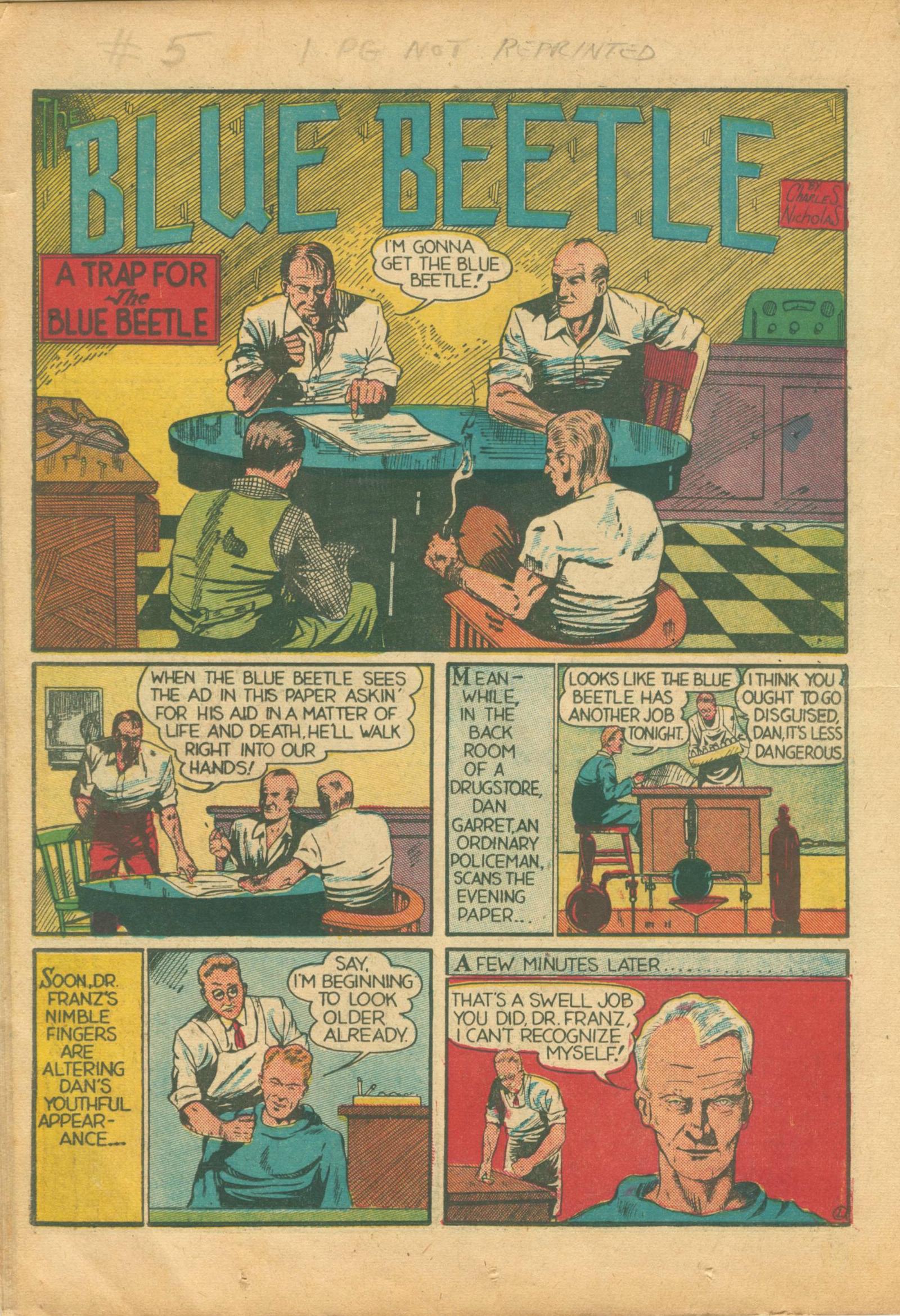 Read online The Blue Beetle comic -  Issue #1 - 32