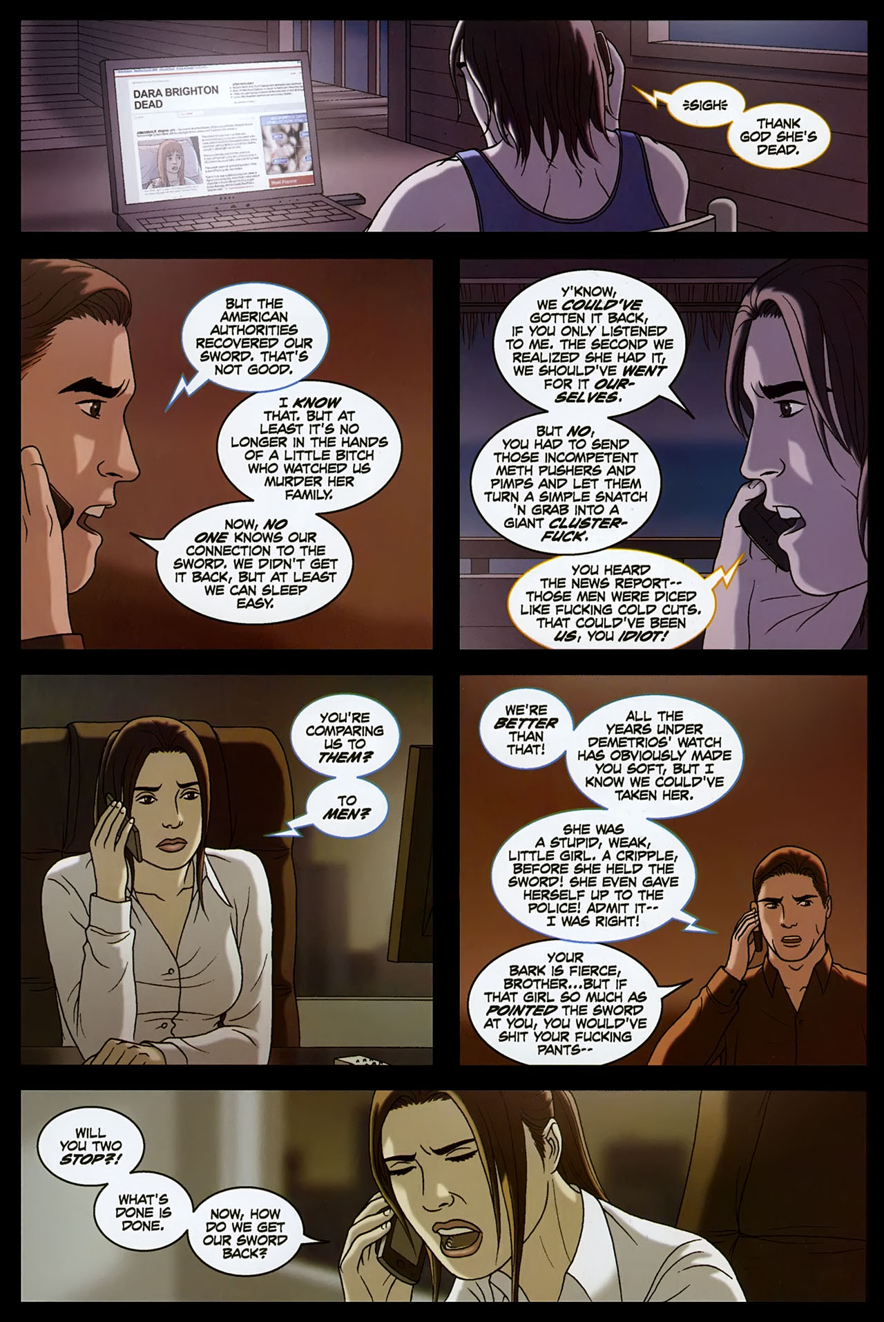 Read online The Sword comic -  Issue #6 - 3