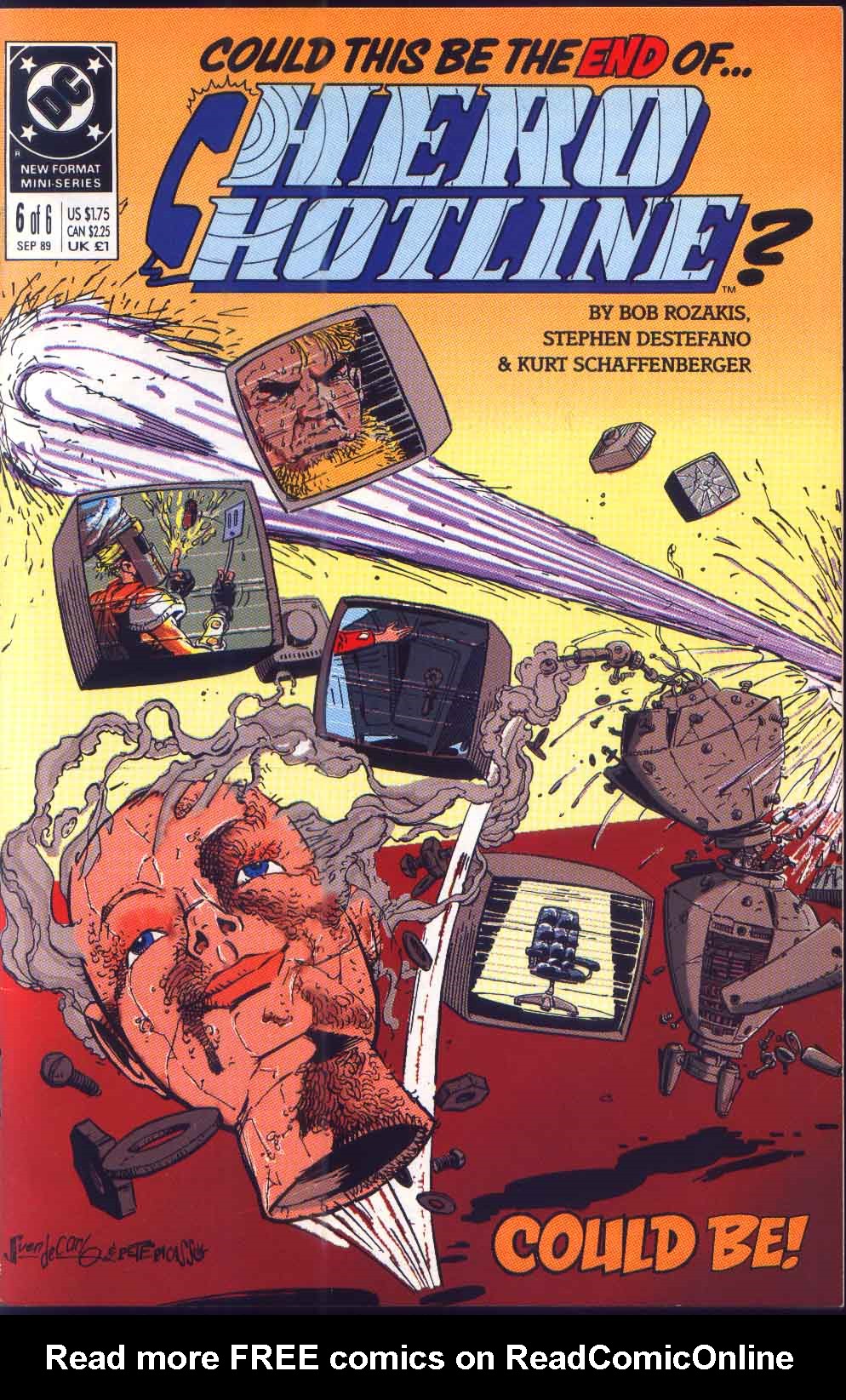 Read online Hero Hotline comic -  Issue #6 - 1