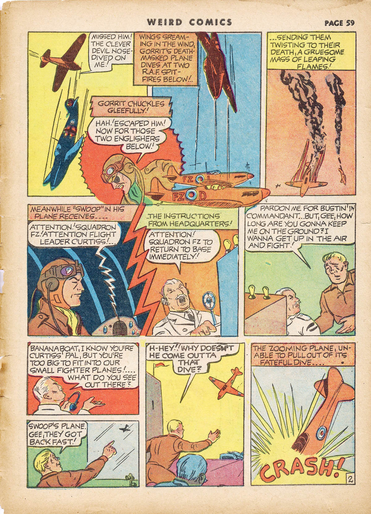 Read online Weird Comics comic -  Issue #19 - 60