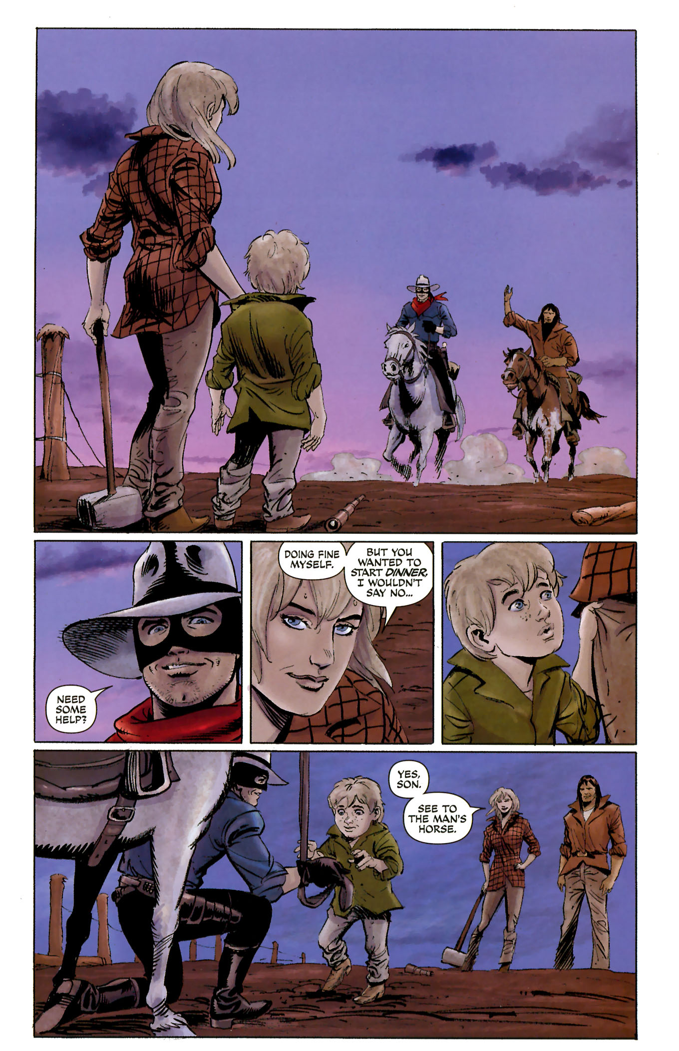 Read online The Lone Ranger (2006) comic -  Issue #17 - 22