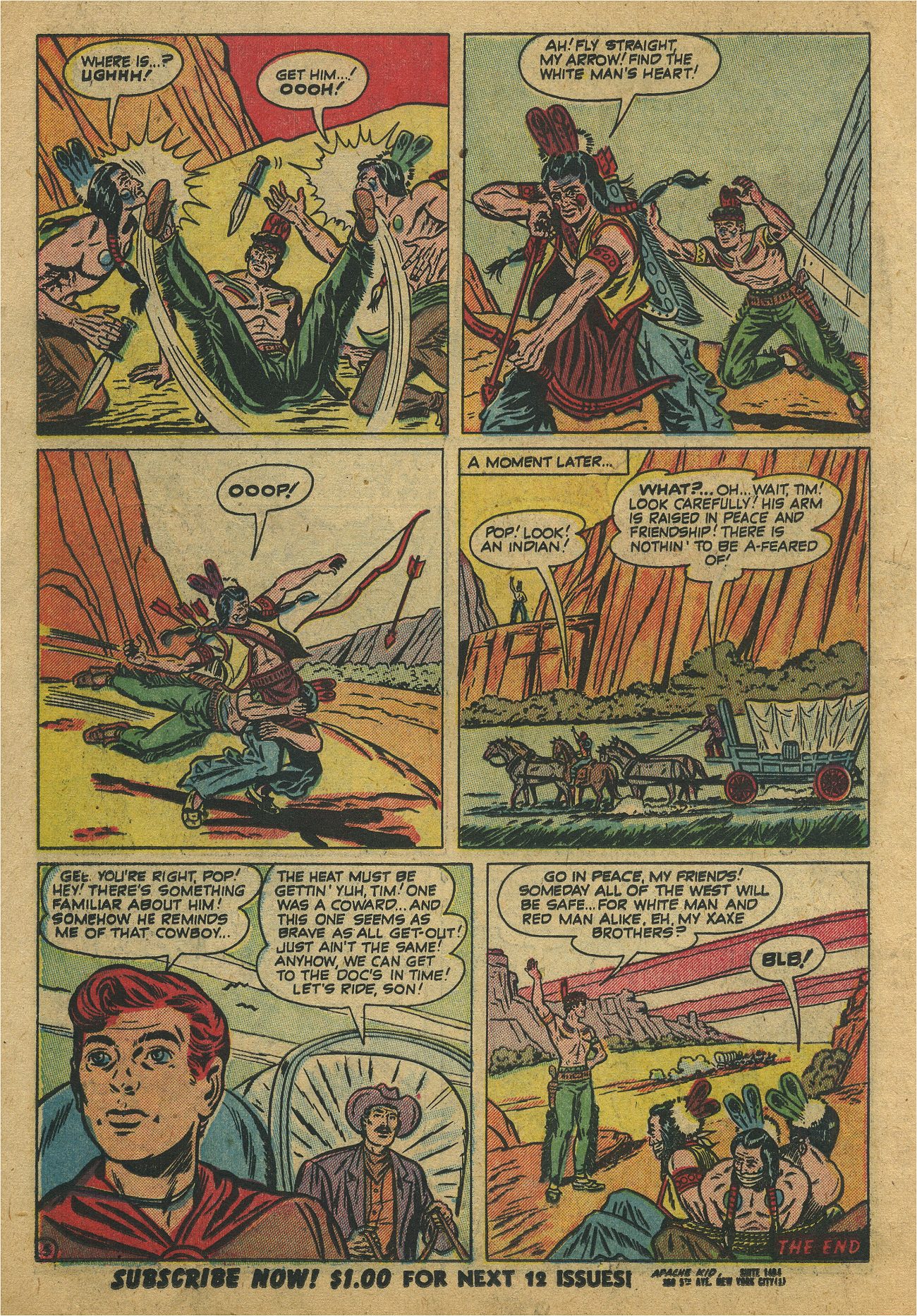 Read online Apache Kid comic -  Issue #7 - 18