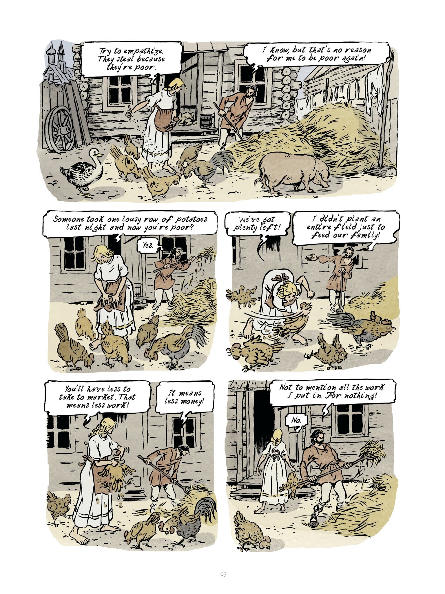 Read online How Much Land Does A Man Need? comic -  Issue # TPB - 92