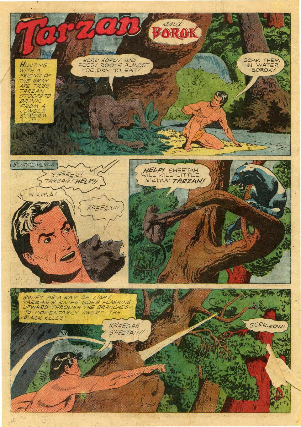 Read online Tarzan (1948) comic -  Issue #76 - 19