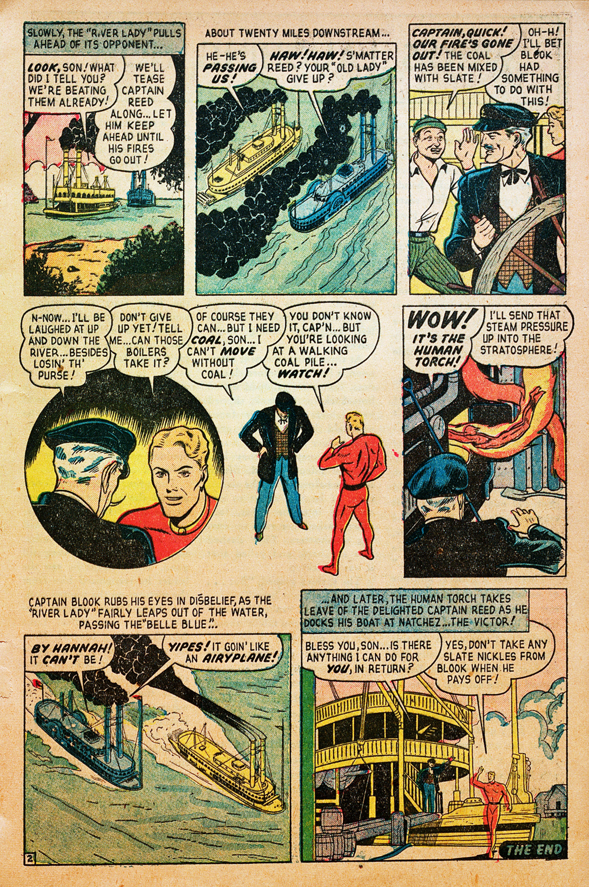 Read online The Human Torch (1940) comic -  Issue #35 - 13