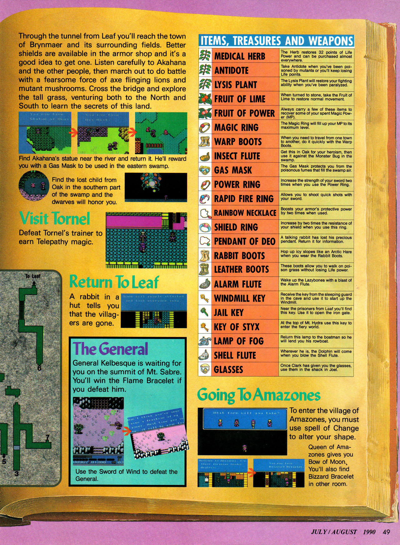 Read online Nintendo Power comic -  Issue #14 - 50
