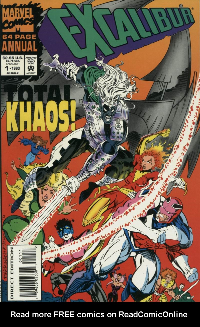 Read online Excalibur (1988) comic -  Issue # _Annual 1 - 1