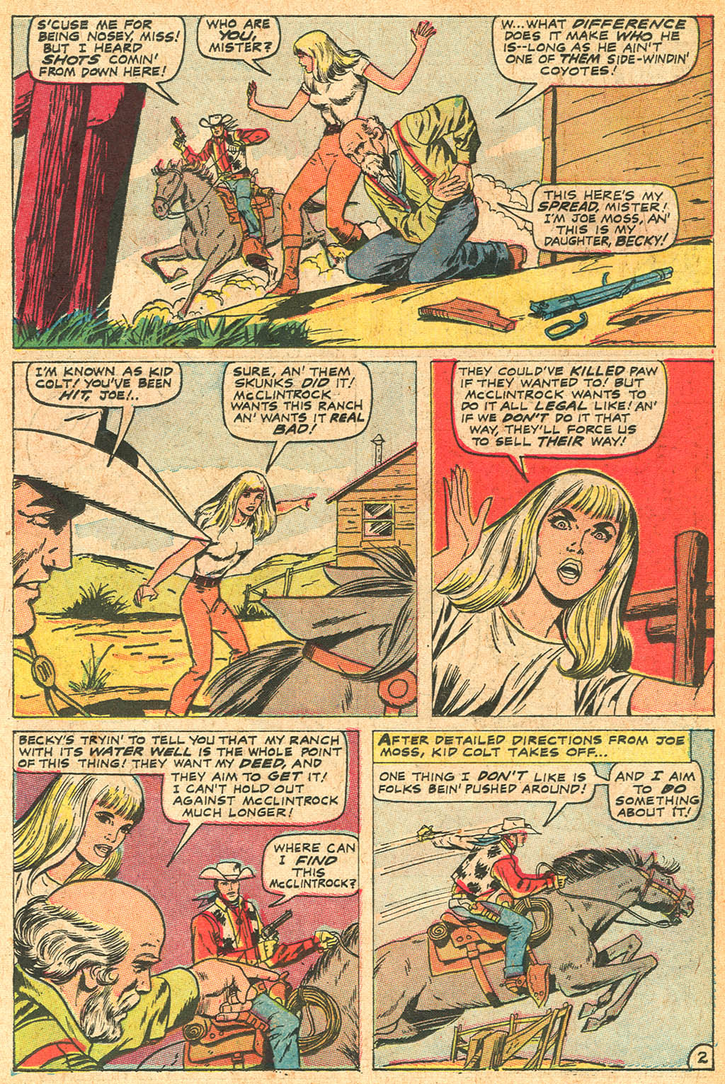 Read online Kid Colt Outlaw comic -  Issue #137 - 15