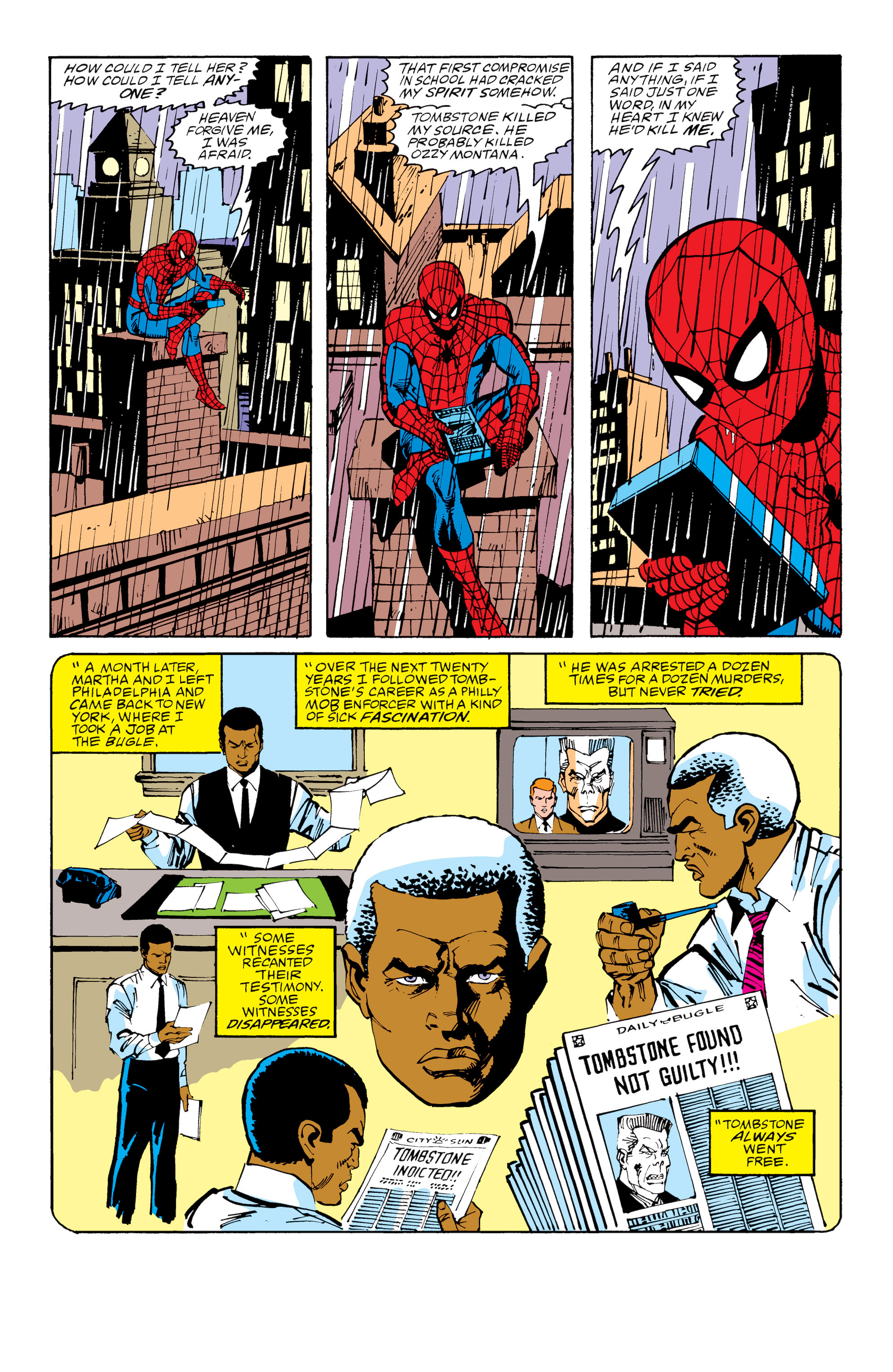 Read online The Spectacular Spider-Man (1976) comic -  Issue # _TPB Tombstone (Part 1) - 66
