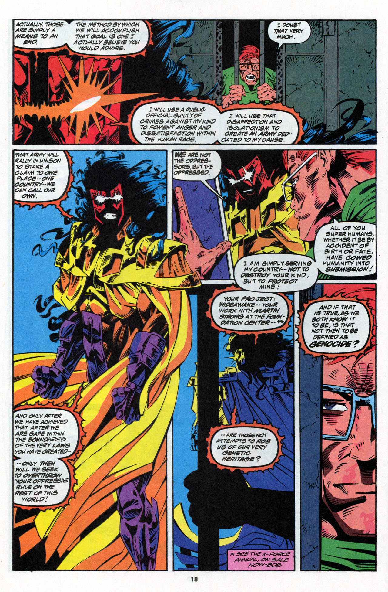 Read online X-Force (1991) comic -  Issue #27 - 19