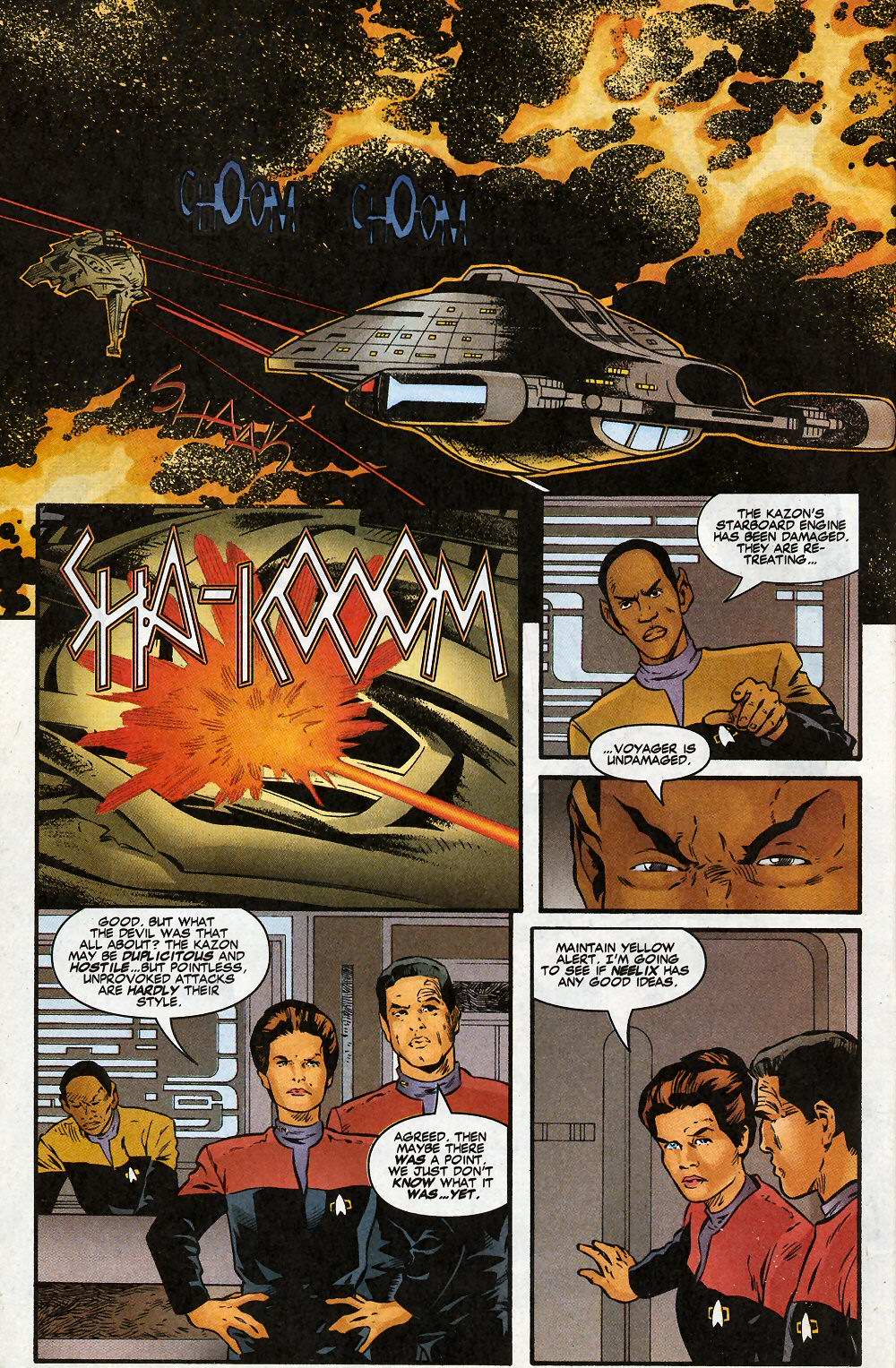 Read online Star Trek: Voyager comic -  Issue #4 - 6